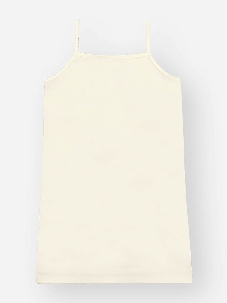 Vestido Infantil Cinti Verão Branco com Sobreposição em Tela Lilás