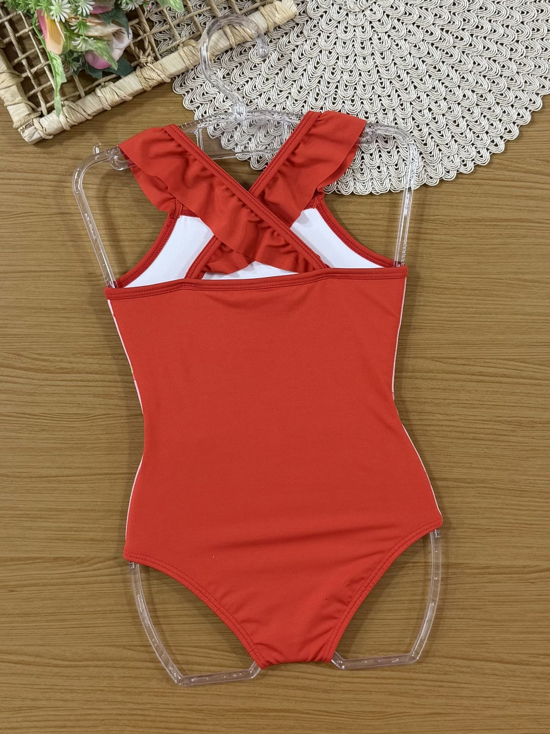 Maiô Infantil Kukiê Verão Rosa Ursinha Moraguinho