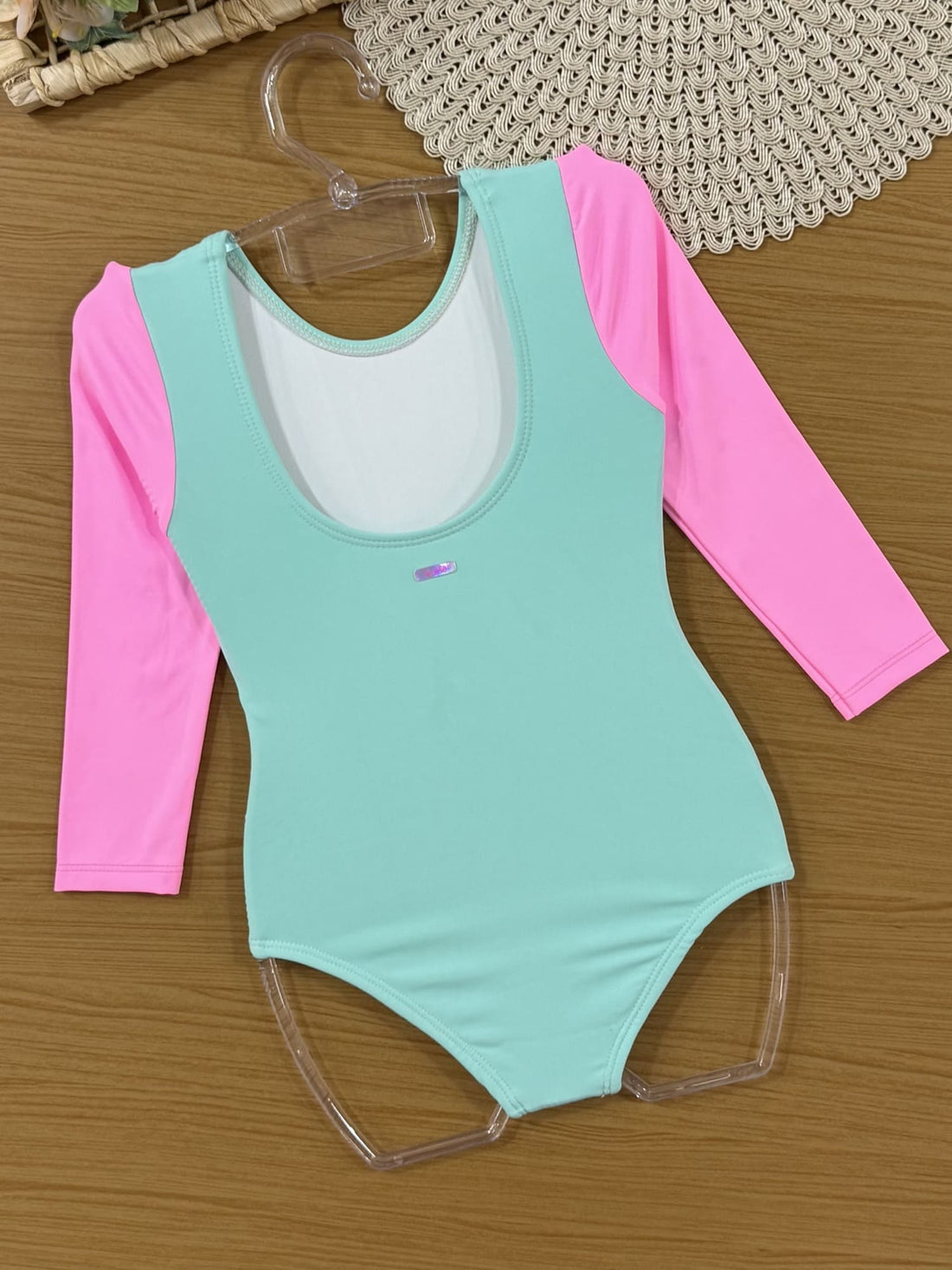 Maiô Infantil Kukiê Verão Azul Ursinha