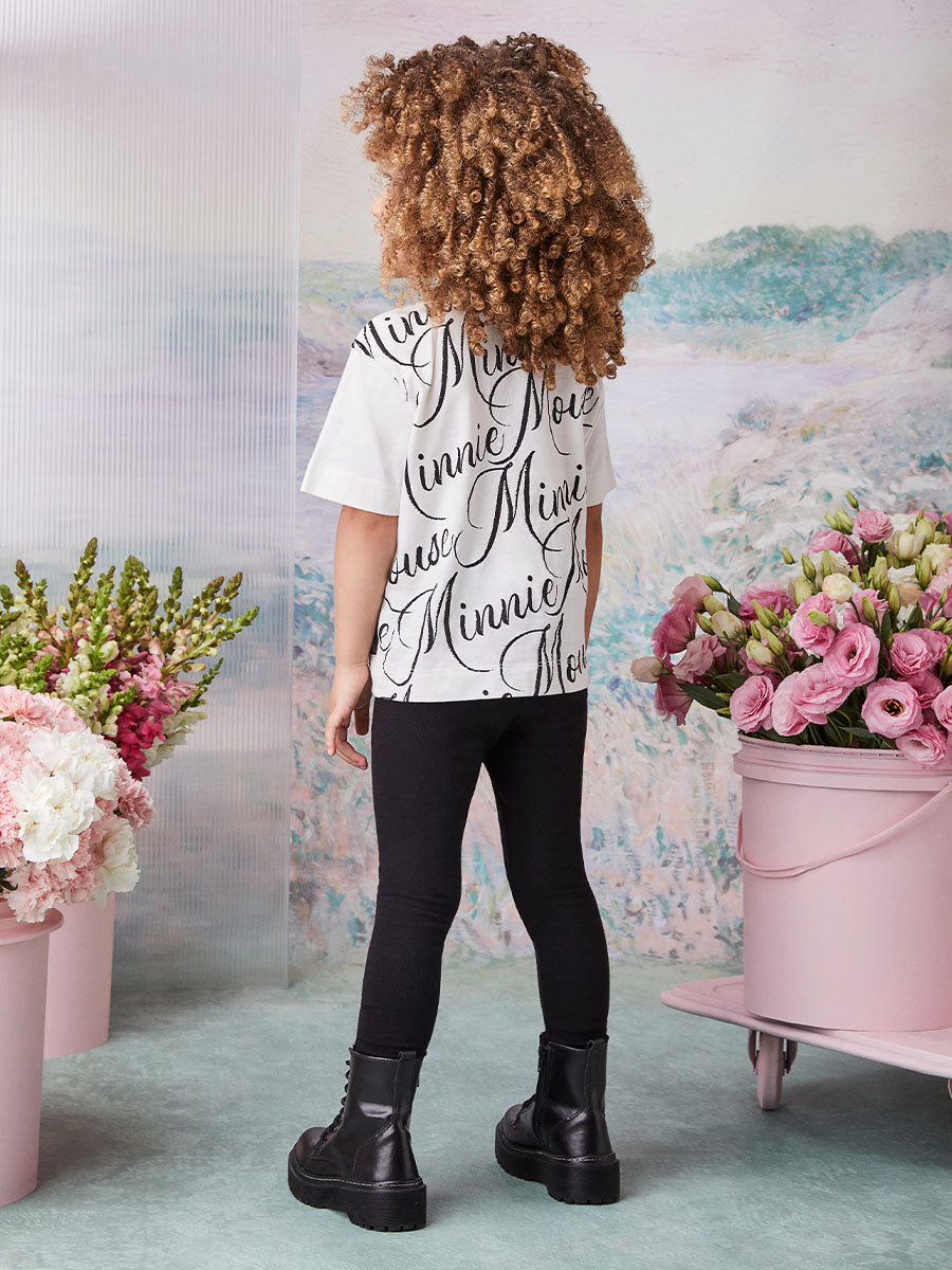 Conjunto Infantil Animê Inverno Calça e Blusa Minnie