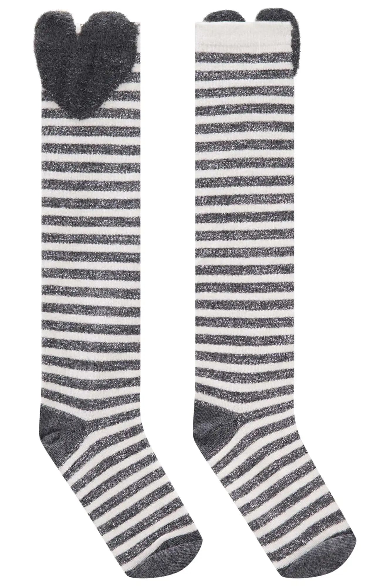 Meia Infantil 3/4 Inverno Listrada