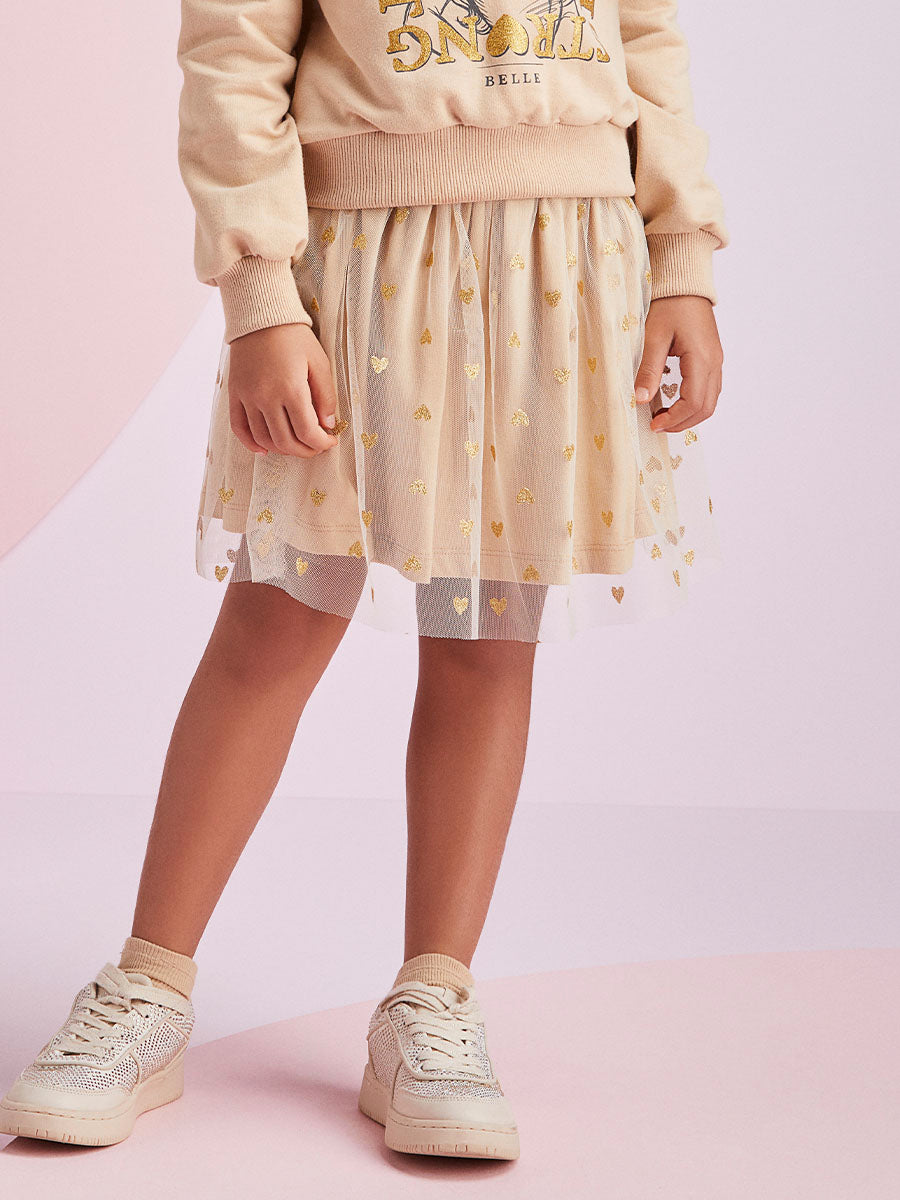Conjunto Infantil Momi Inverno Saia e Moletinho Bela Disney