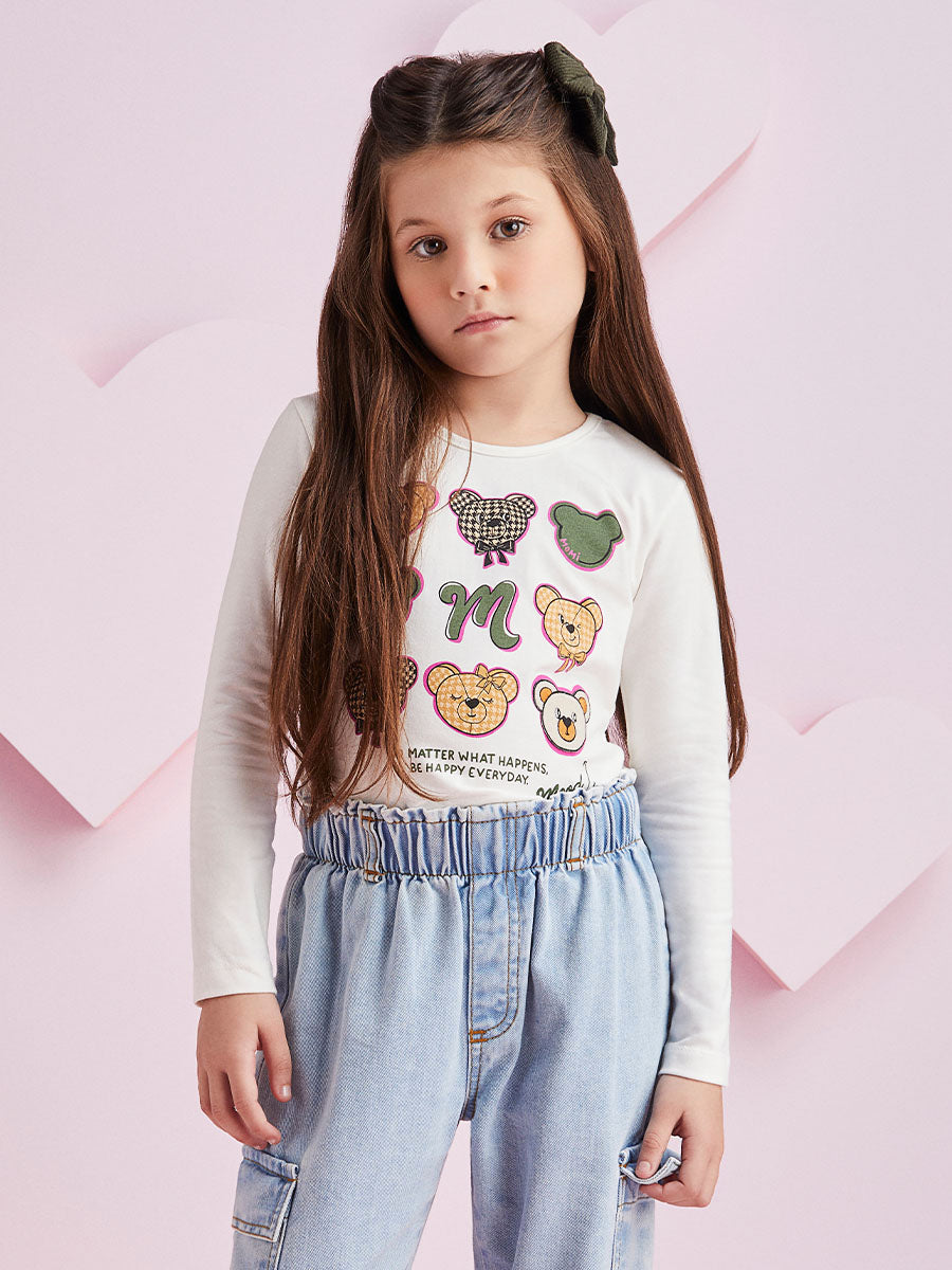 Blusa Infantil Momi Inverno Ursinho