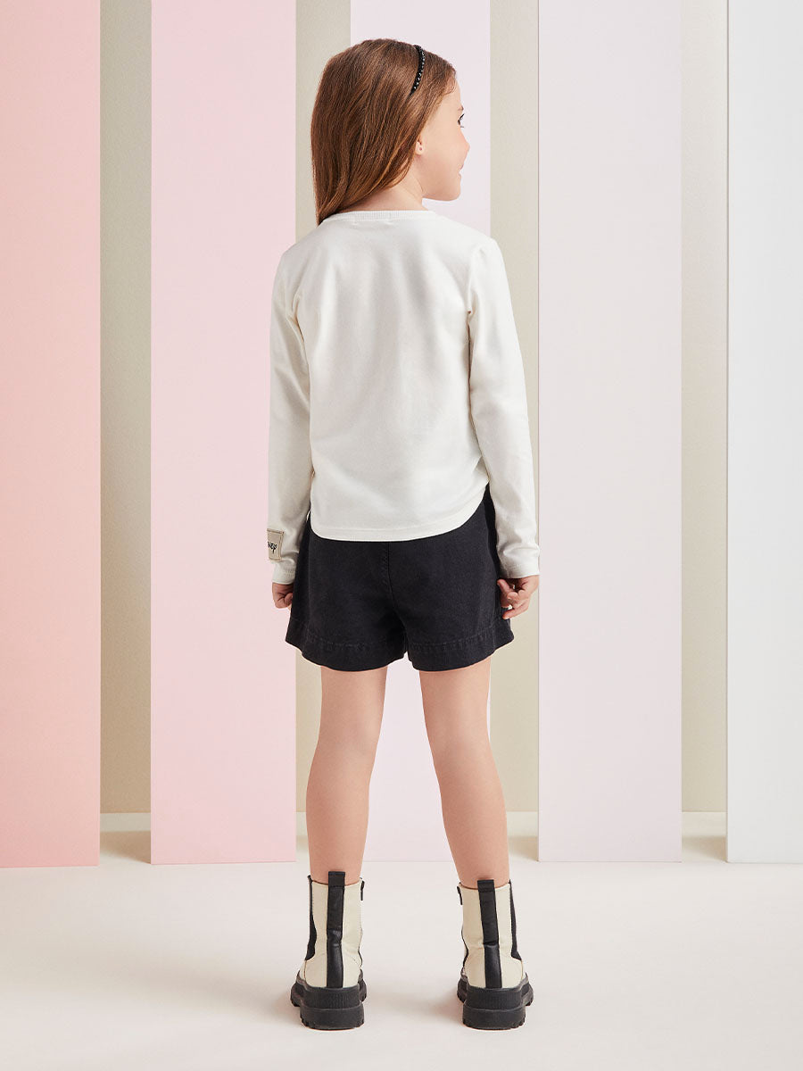 Blusa Infantil Momi Inverno Manga Longa Marie