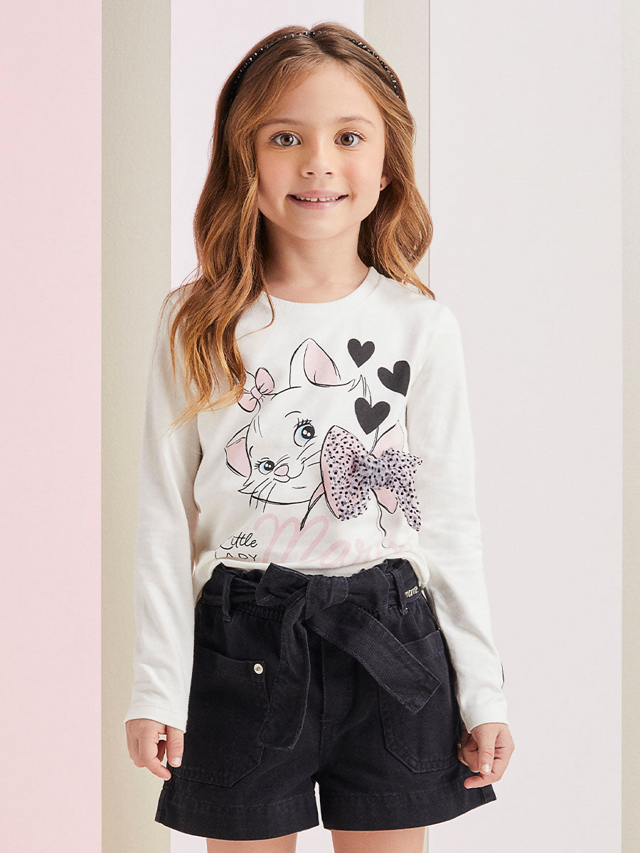 Blusa Infantil Momi Inverno Manga Longa Marie