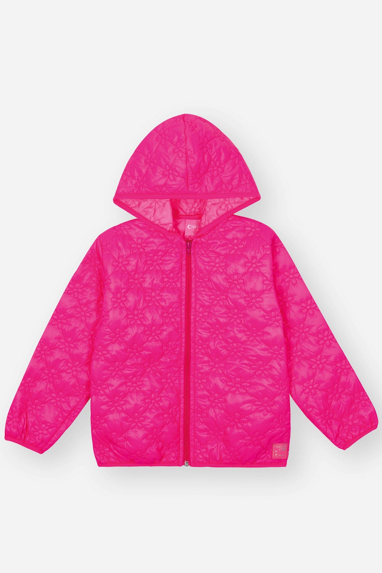 Jaqueta Infantil Cinti Inverno Rosa Neon