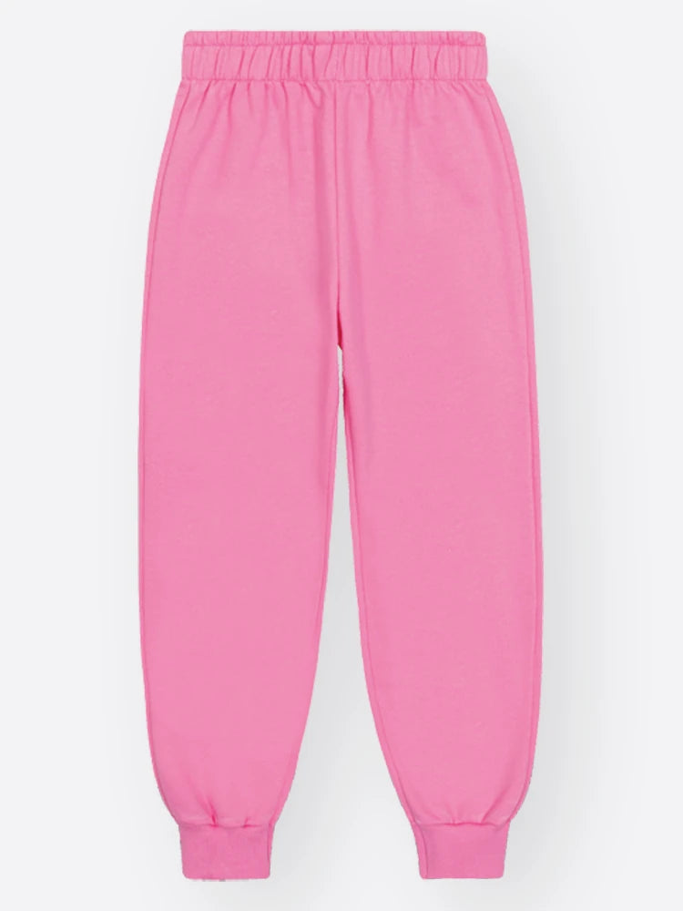 Conjunto Infantil Cinti Inverno com Calça Rosa e Moletom Flanelado Ursinha Fashion