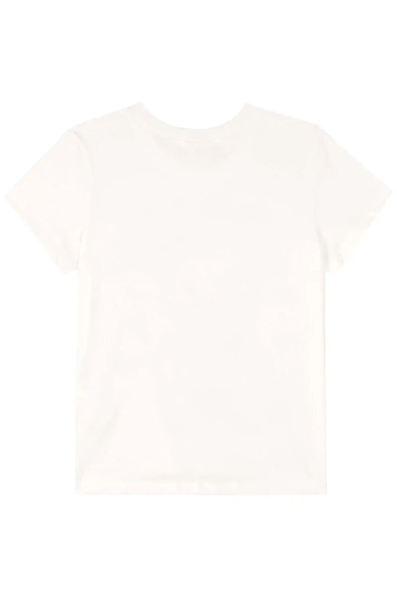 Blusa Infantil Kukiê Verão com Strass Branco Ursinha