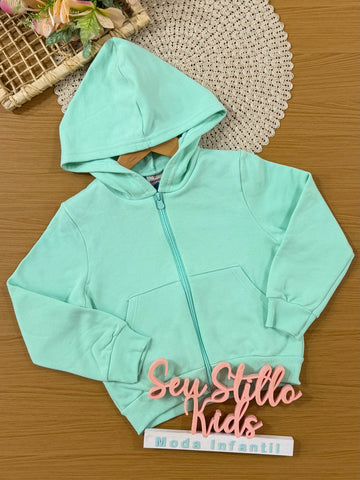Moletom Infantil Brandili Flanelado Verde