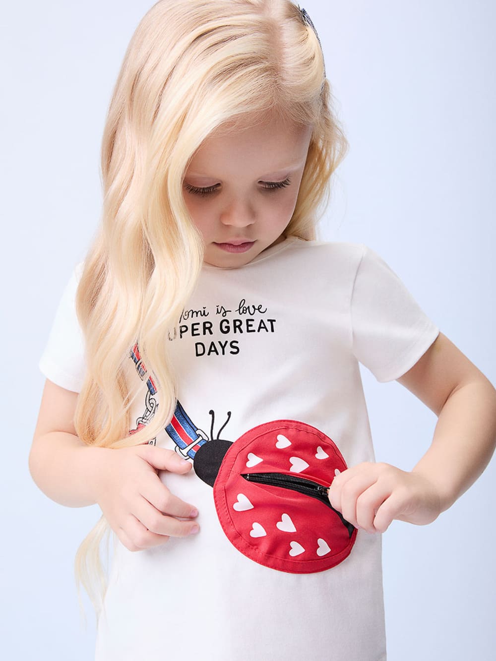 Conjunto Infantil Momi Verão Legging e Blusa Joaninha
