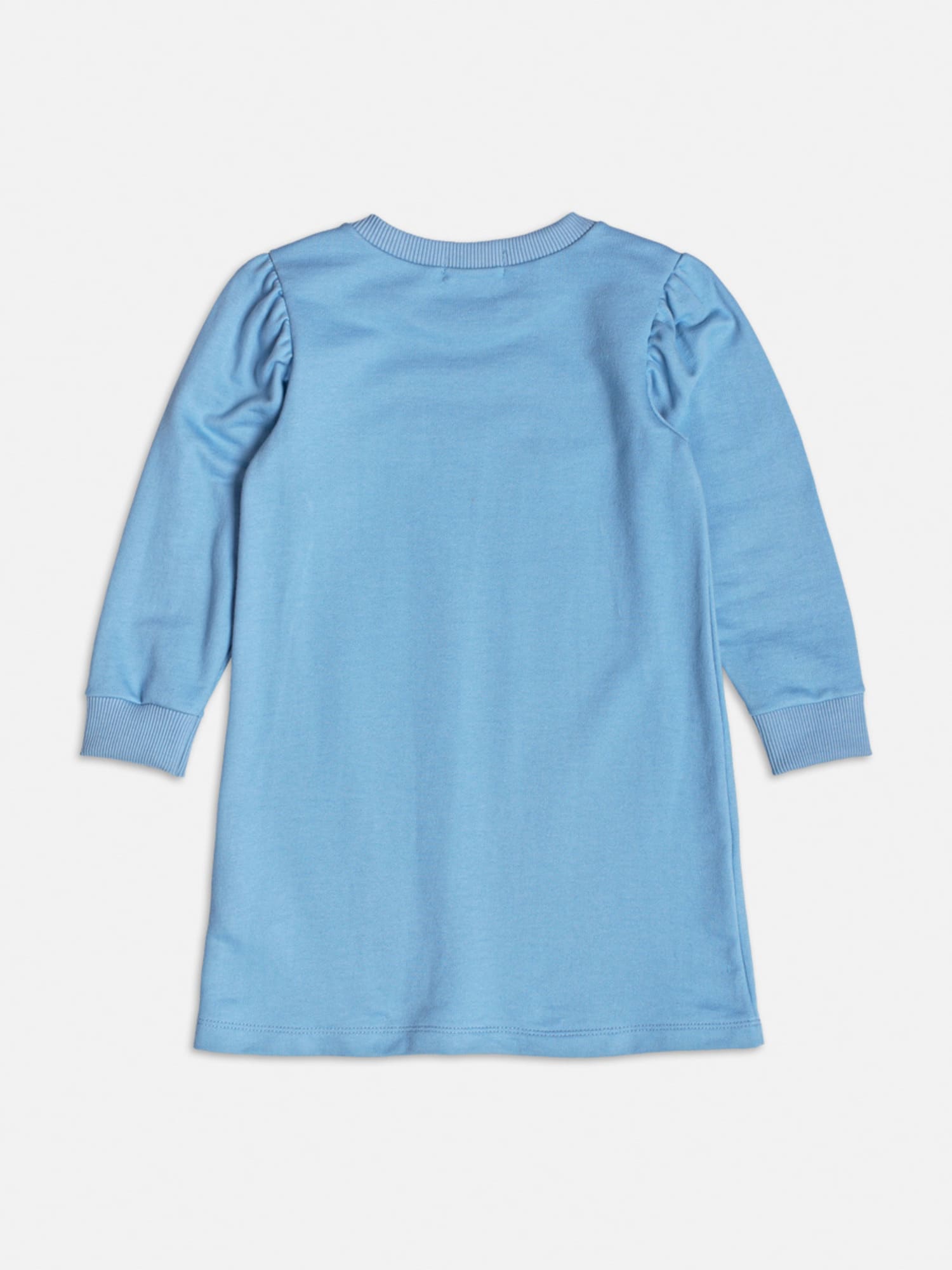 Vestido Infantil Momi Inverno Ursinha Com Patch