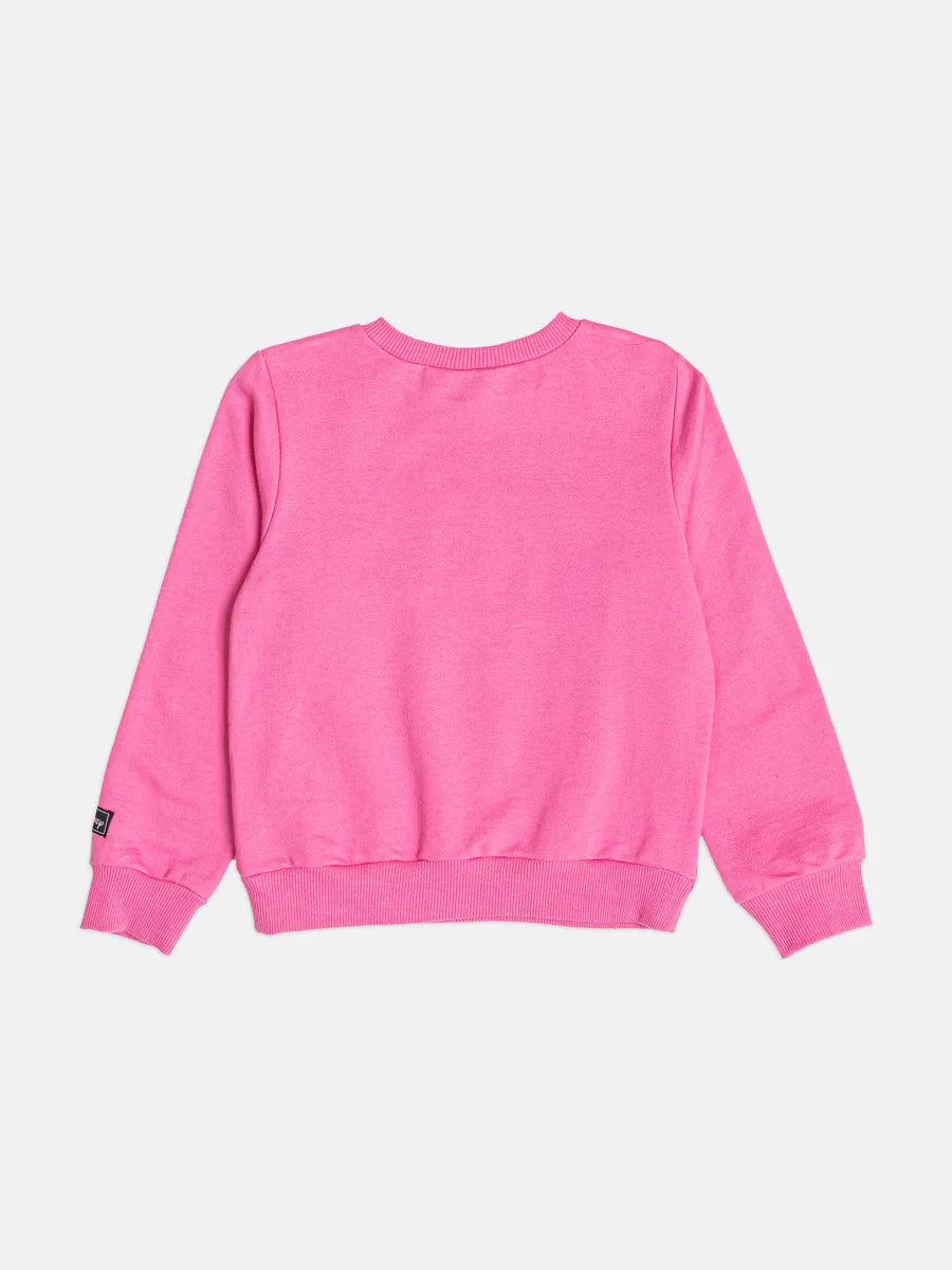 Moletom Infantil Bimbi Inverno sem Flanela Rosa Ursinho Pooh