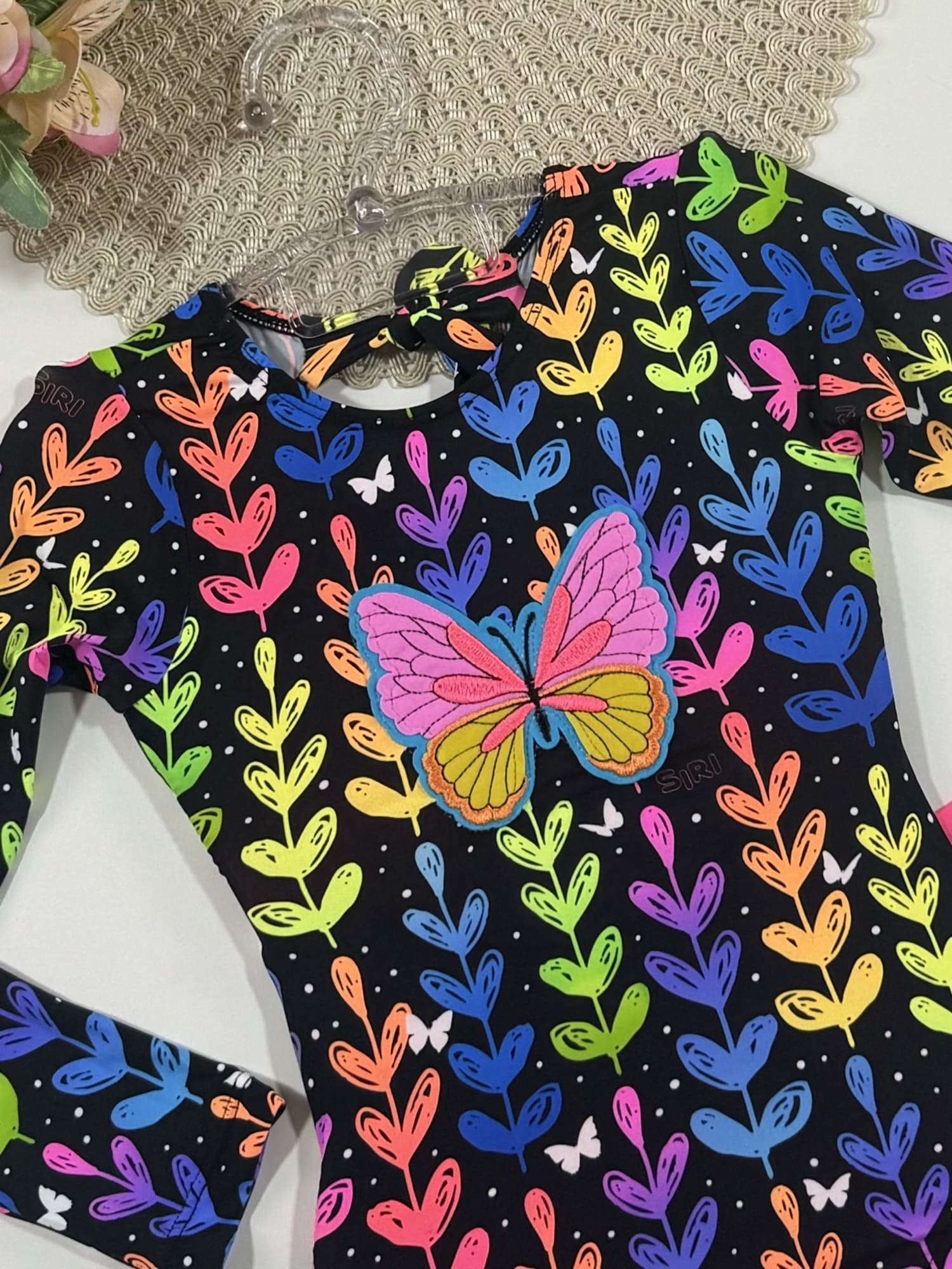 Maiô Infantil Siri Kids Fernanda Aplic Est Borboleta 40053