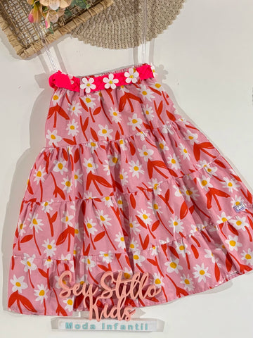 Saia Infantil Siri Kids Rosa Diana Bela 43288
