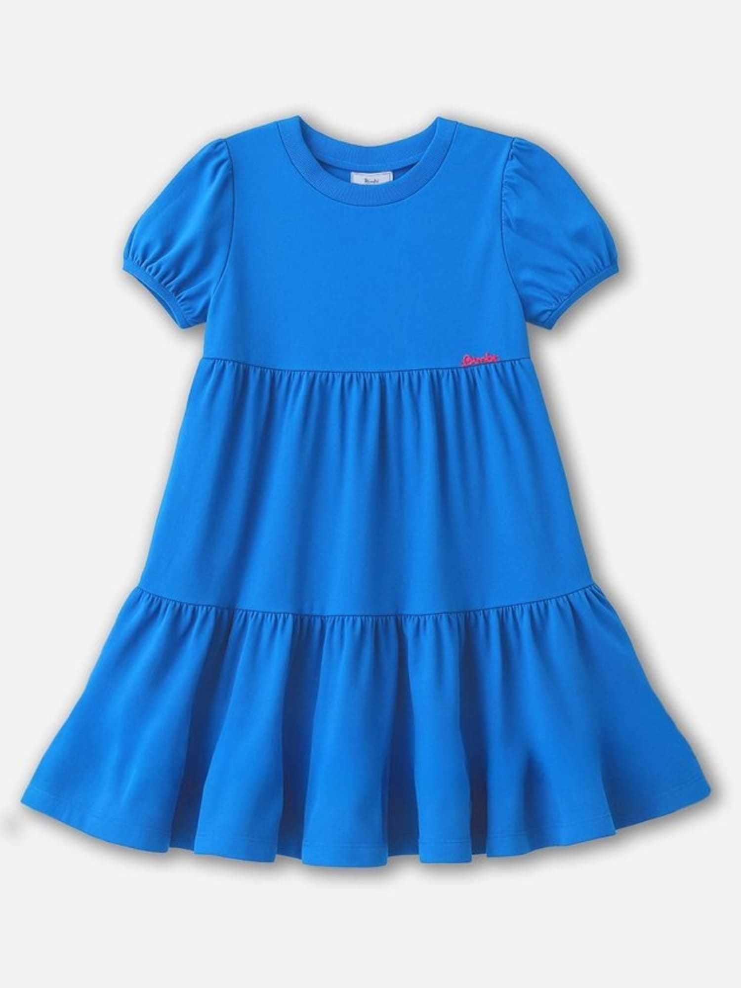 Vestido Infantil Bimbi Verão Azul