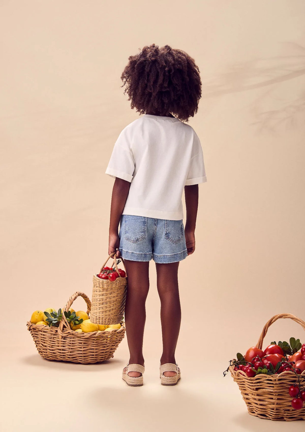 Blusa Infantil Menina Animê Branca Minnie Tomatinho Disney