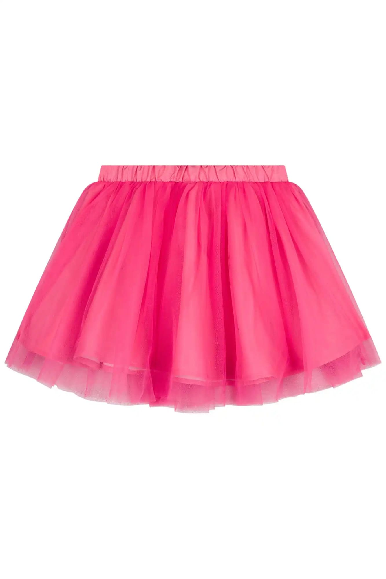 Saia Infantil Kukiê Verão em Tule Rosa Escuro