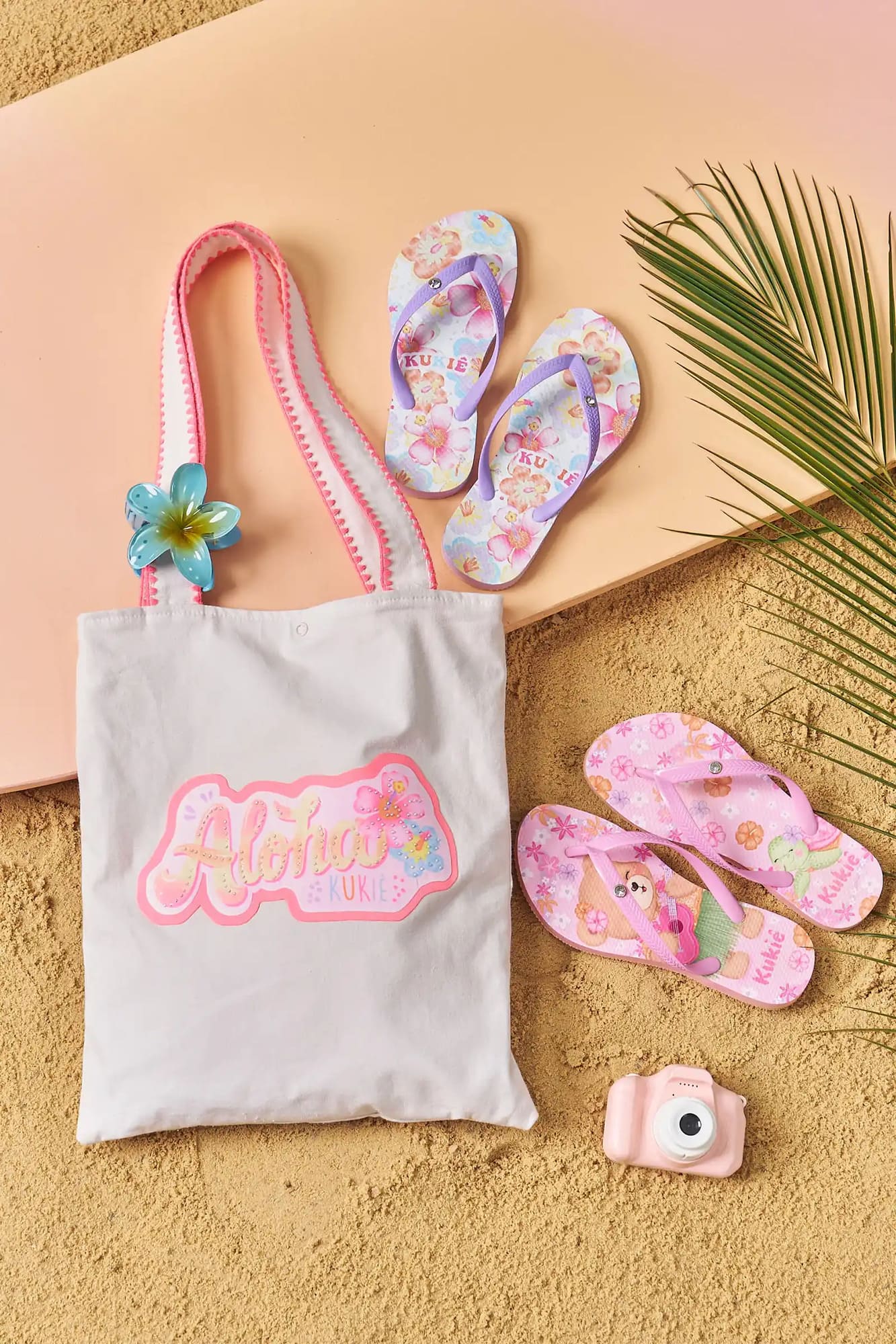 Bolsa Infantil Kukiê Off White Aloha