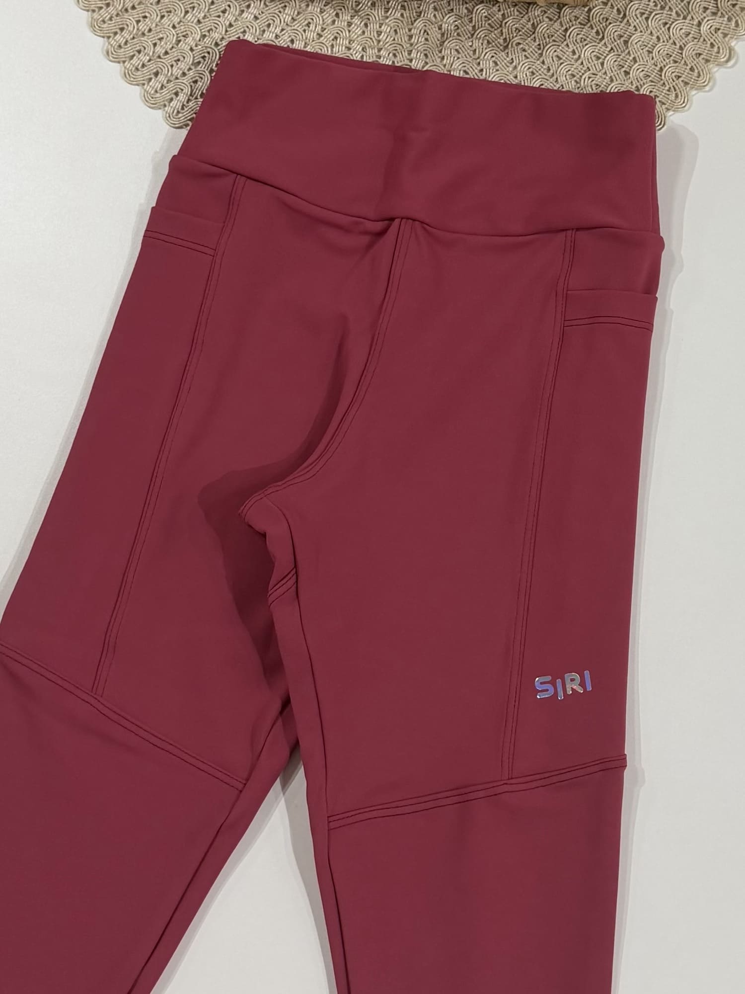 Calça Legging Infantil Siri Kids Spots Soraia Nagoya Vermelha 42626