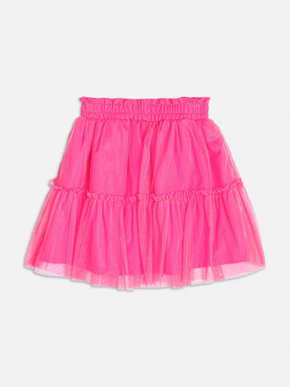 Saia Infantil Momi Verão Tule Pink