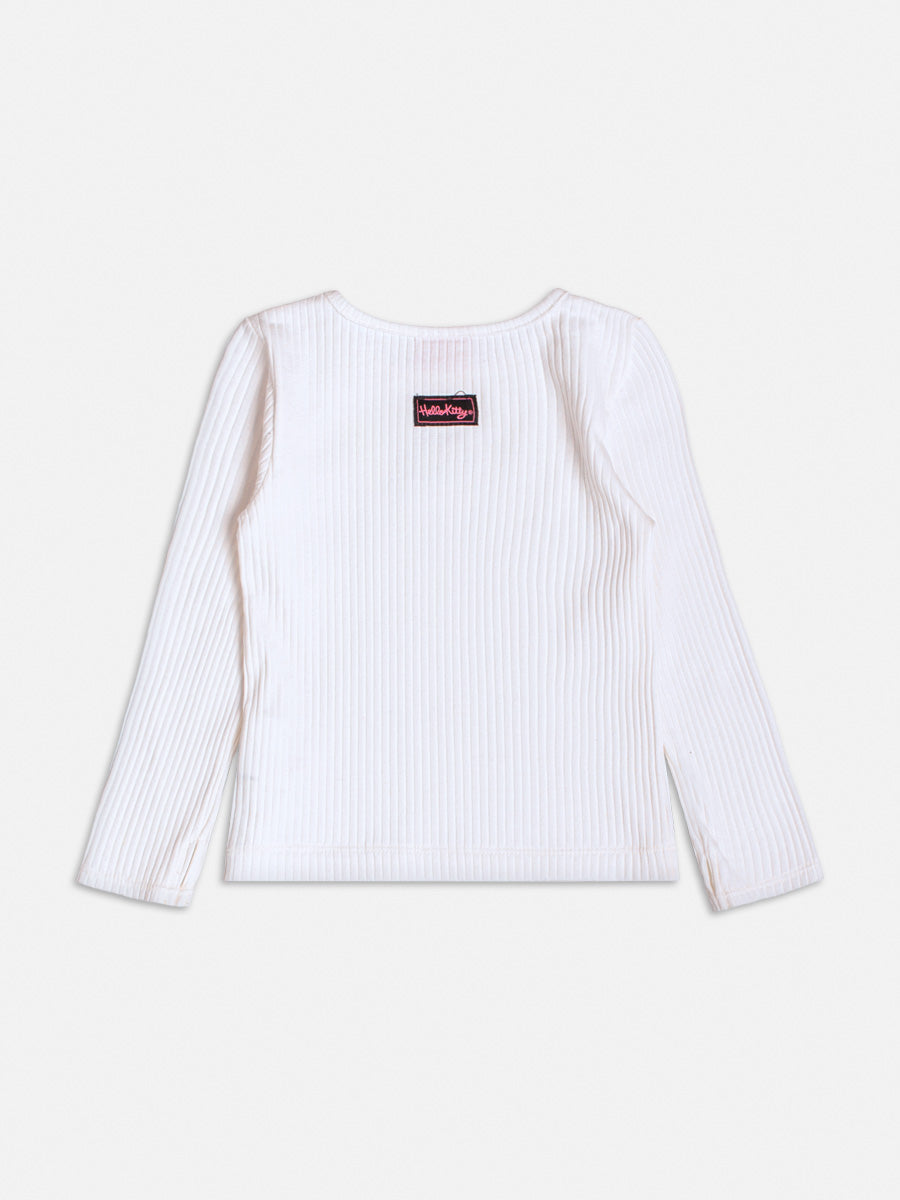 Blusa Infantil Momi Inverno Manga Longa Hello Kitty