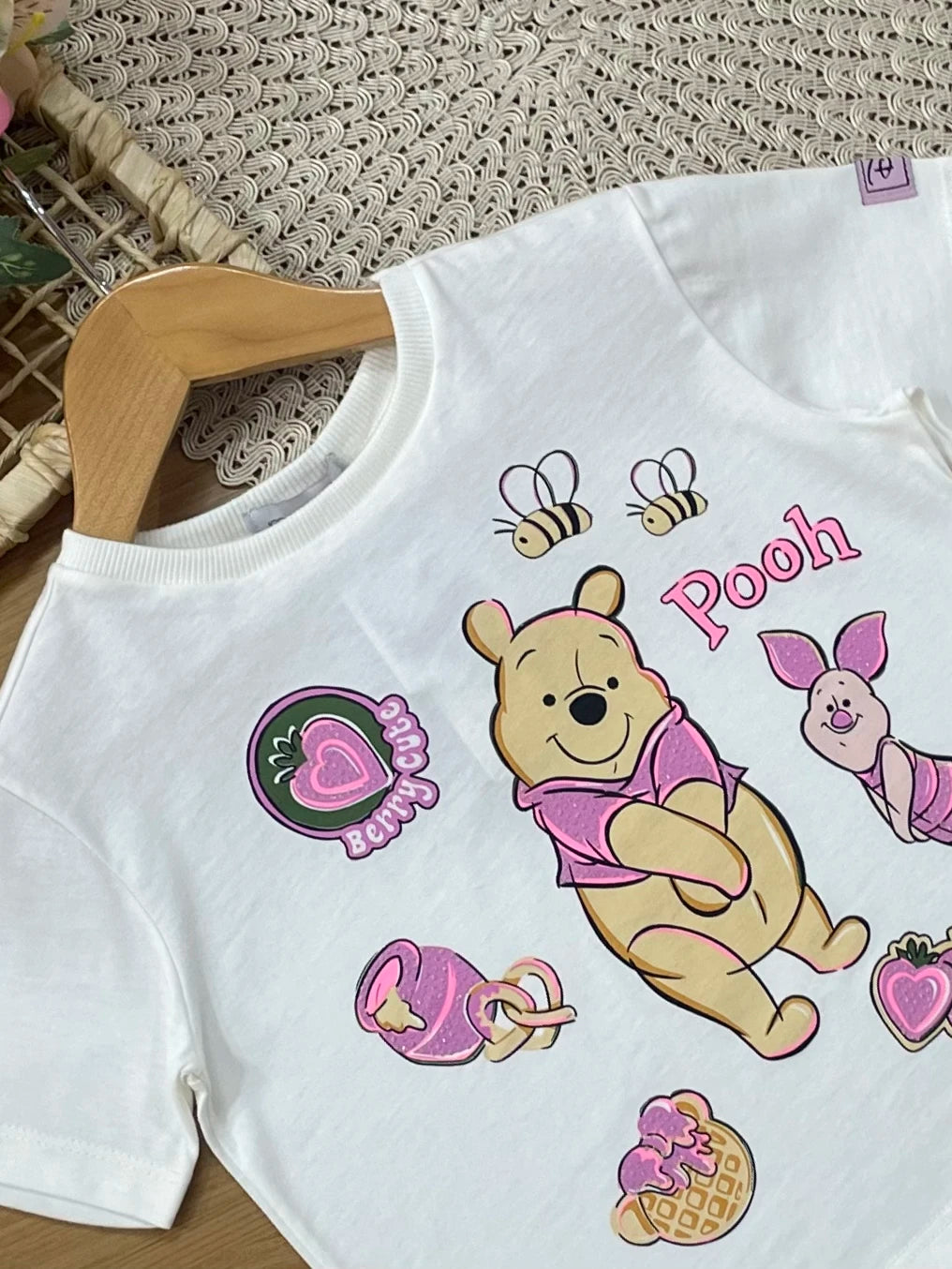 Blusa Infantil Momi Inverno Braca Ursinho Pooh