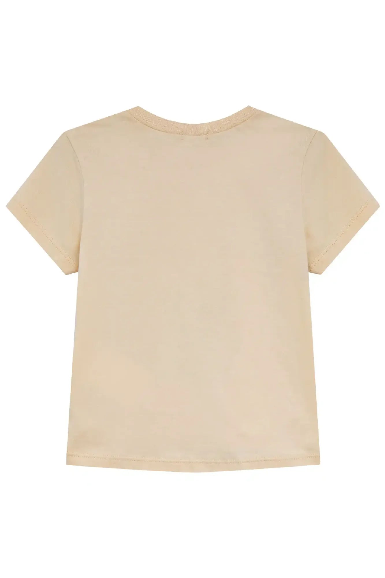 Blusa Infantil Menina Kukiê Bege Raposinha