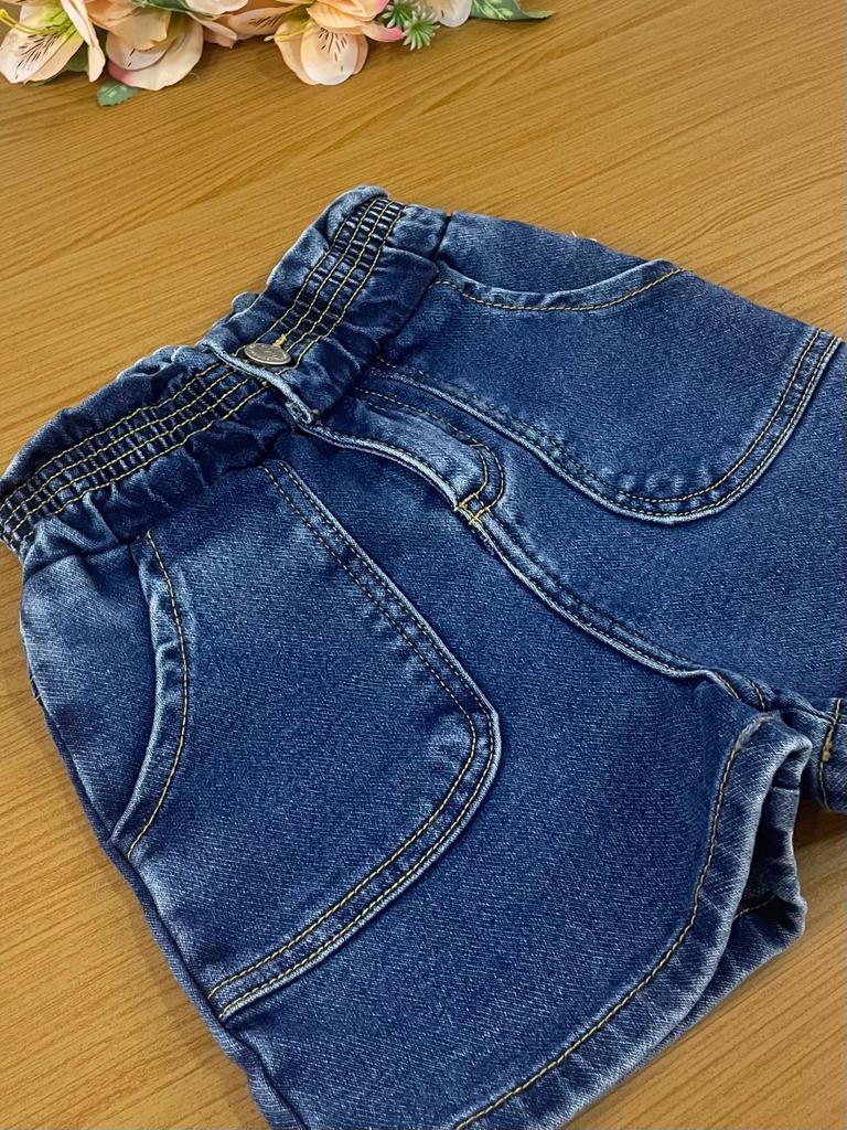 Shorts Jeans Infantil Catavento