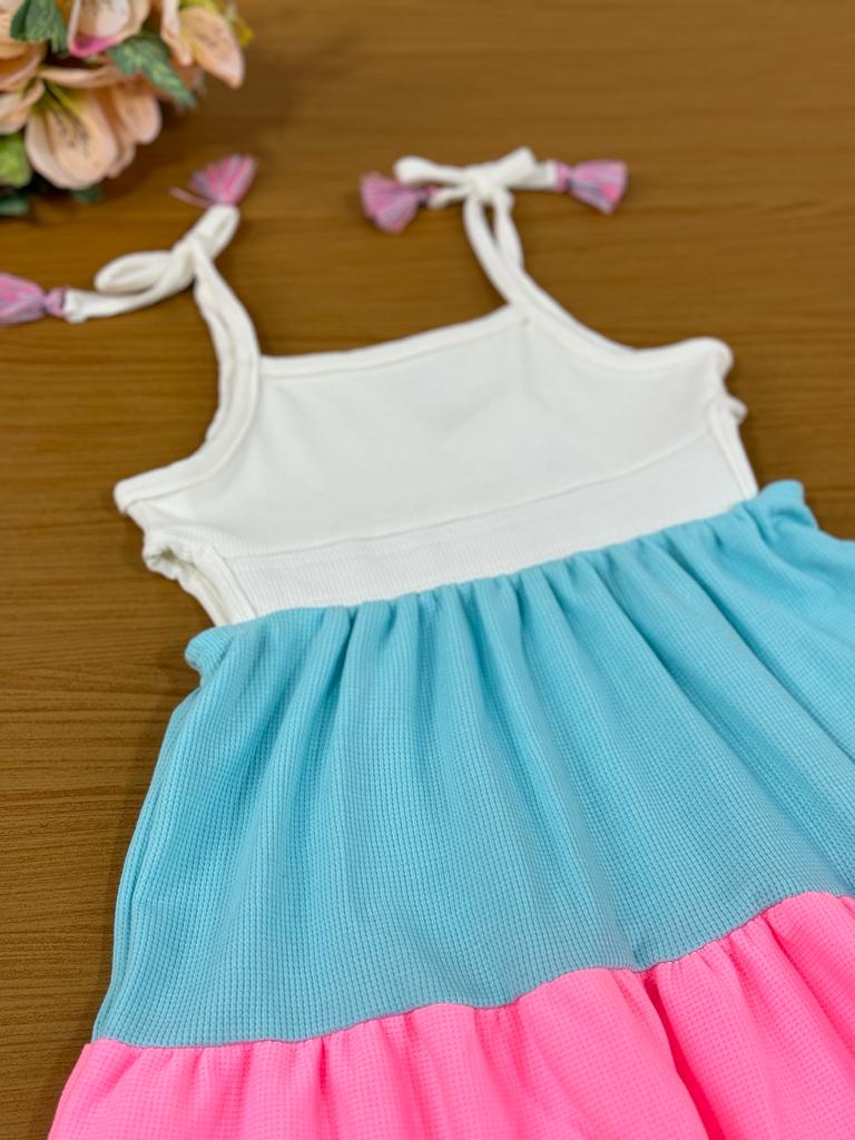 Vestido Infantil Catavento Verão Três Marias