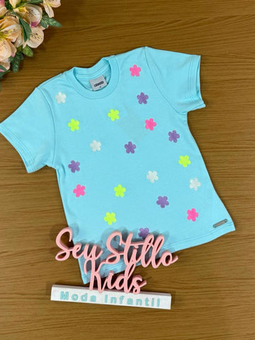 Blusa Infantil Catavento Verão Azul