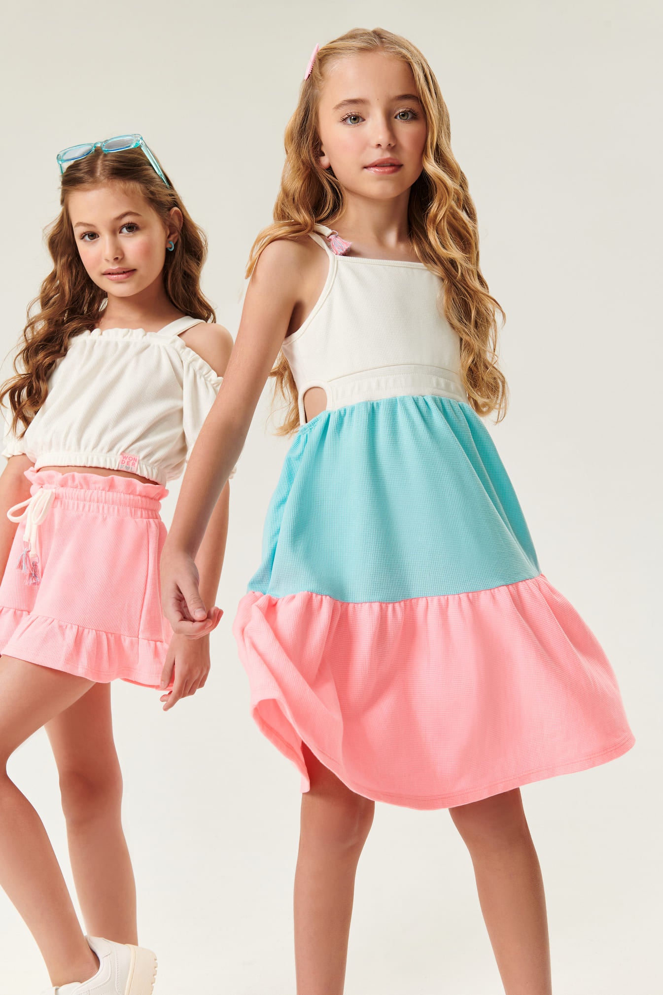 Vestido Infantil Catavento Verão Três Marias