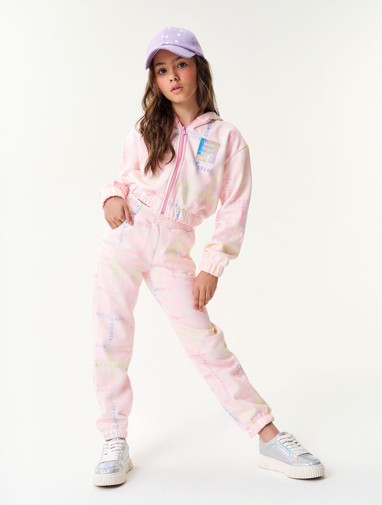 Conjunto Infantil Catavento Inverno Calça e Jaqueta Barbie Fashion