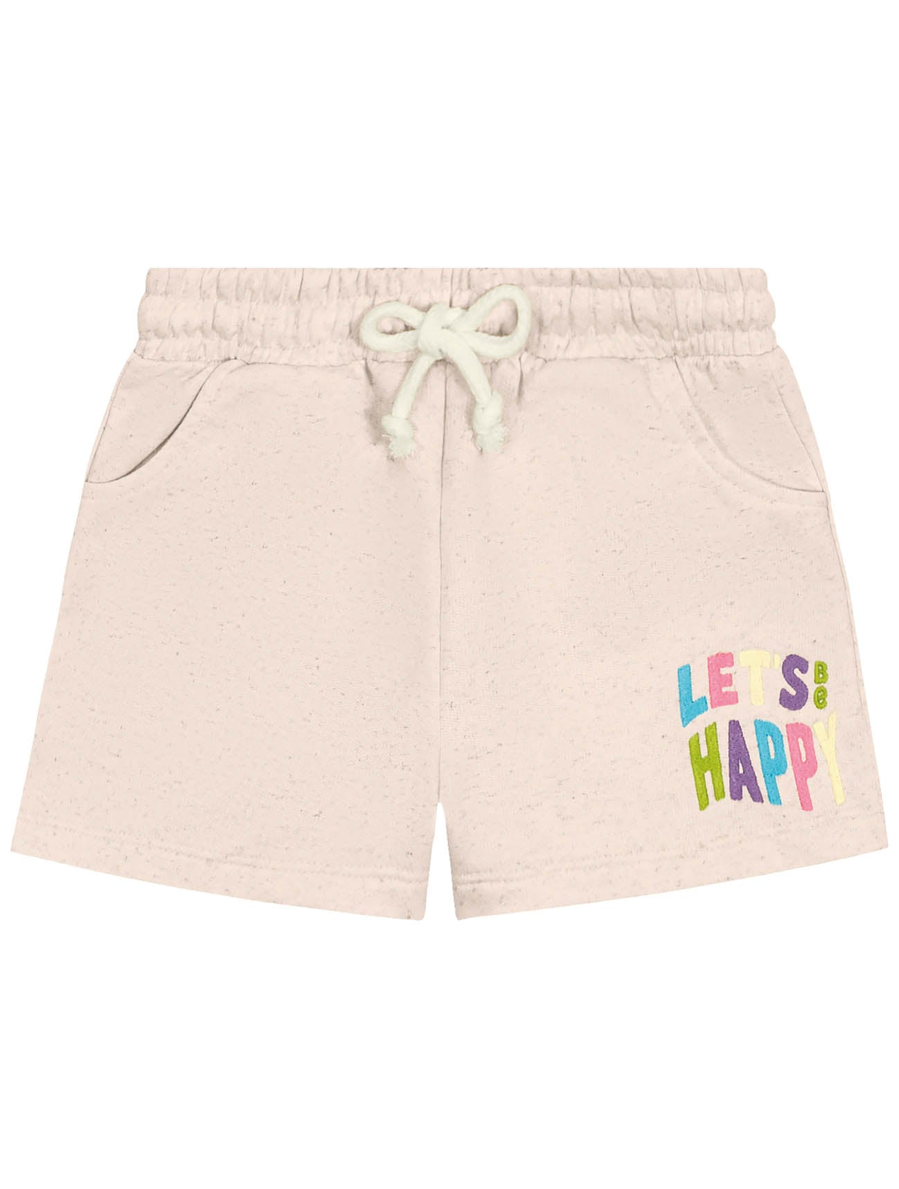 Shorts Infantil Catavento Verão Off White Happy