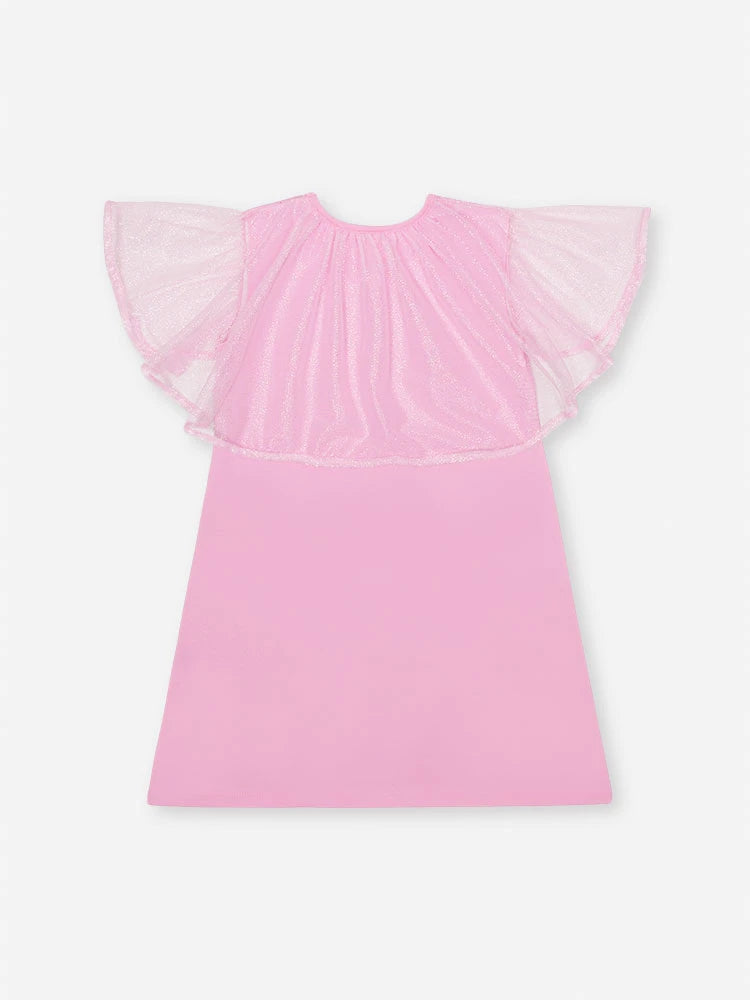 Vestido Infantil Cinti Verão Rosa Happy