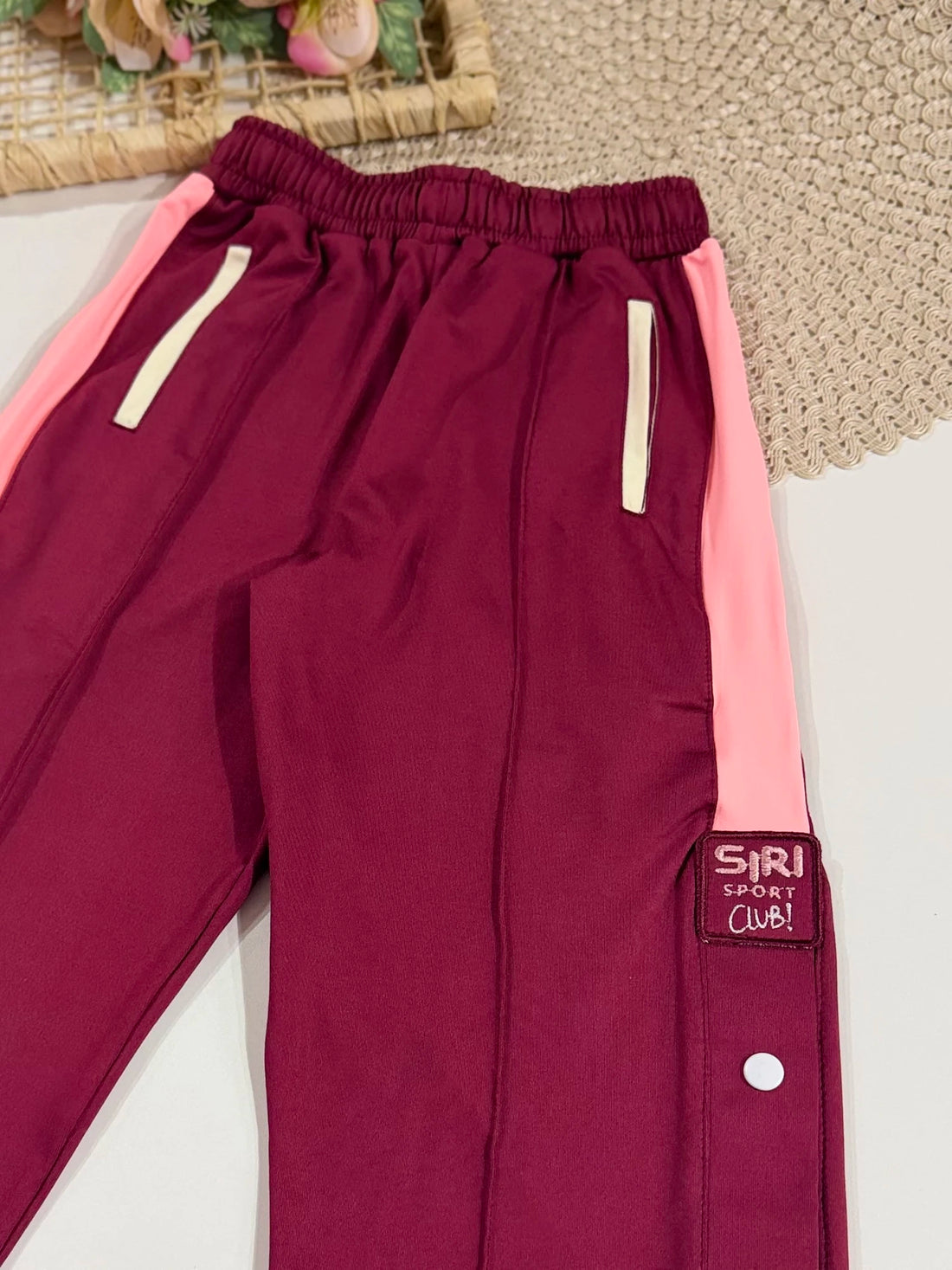 Calça Infantil Siri Kids Sport Térmica Bia Vinho 42630