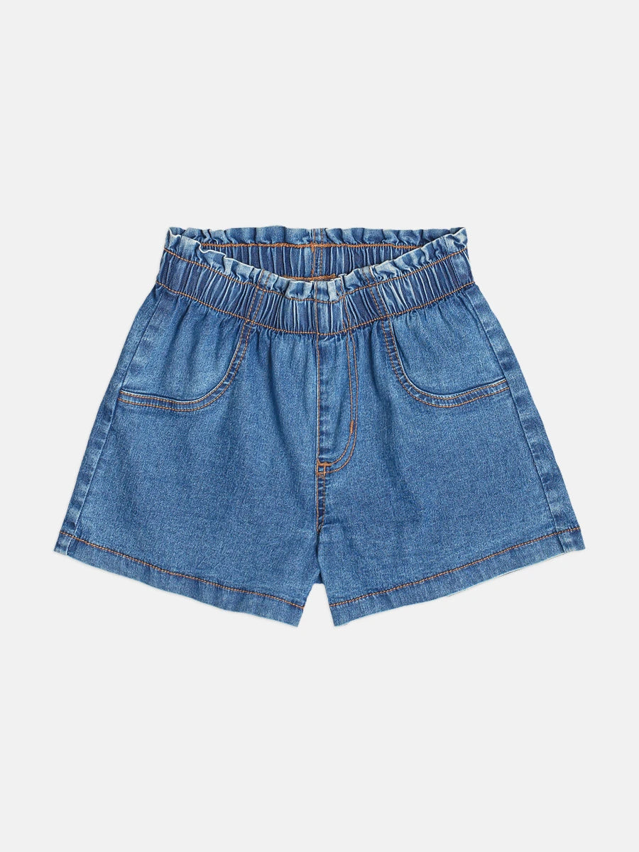 Shorts Jeans Infantil Menina Bimbi