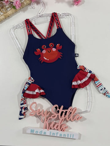 Maiô Infantil Siri Kids Tamy Siri Marine 39291
