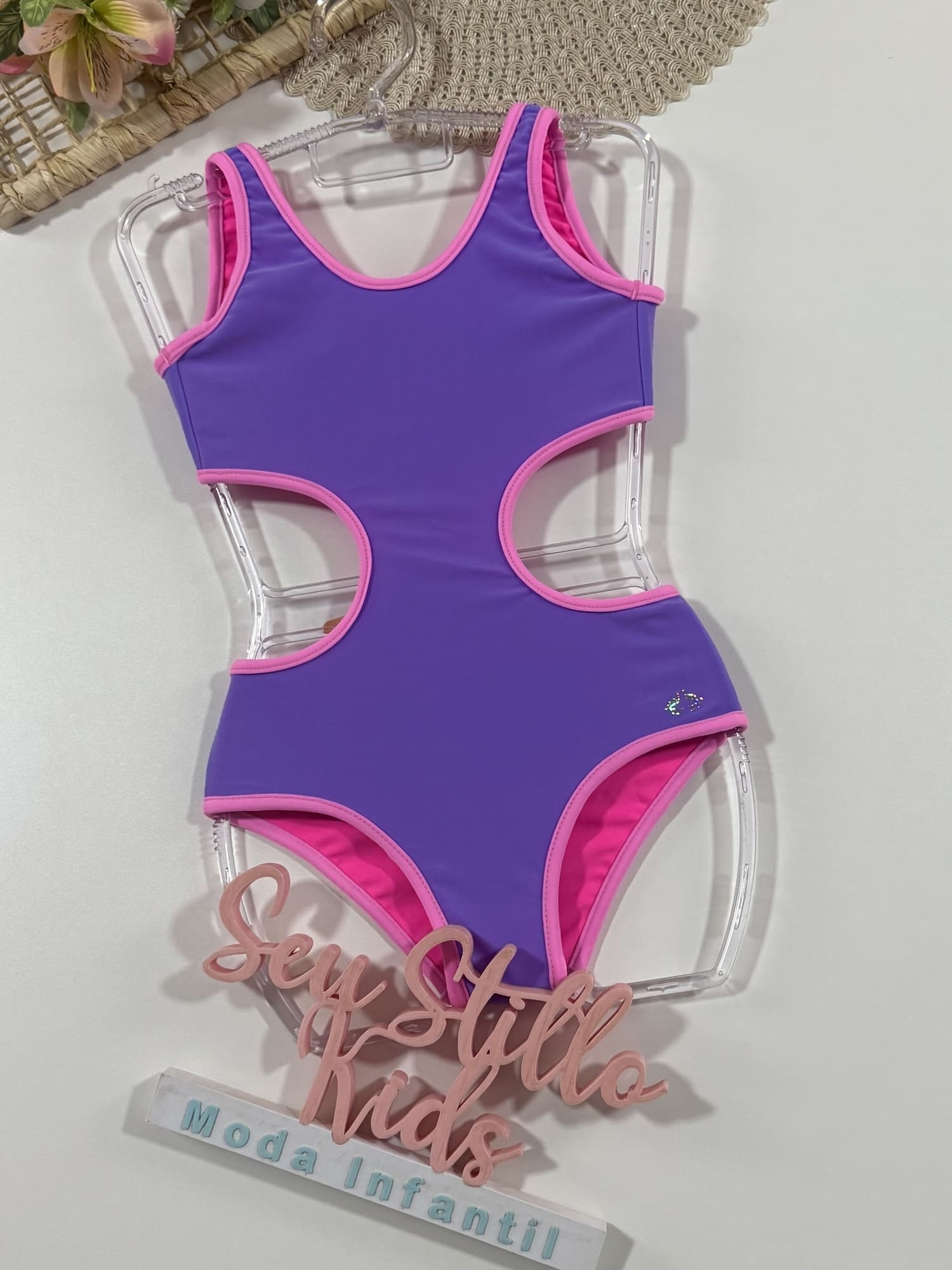 Maiô Infantil Siri Kids Dupla Face Carol Euforia 40262