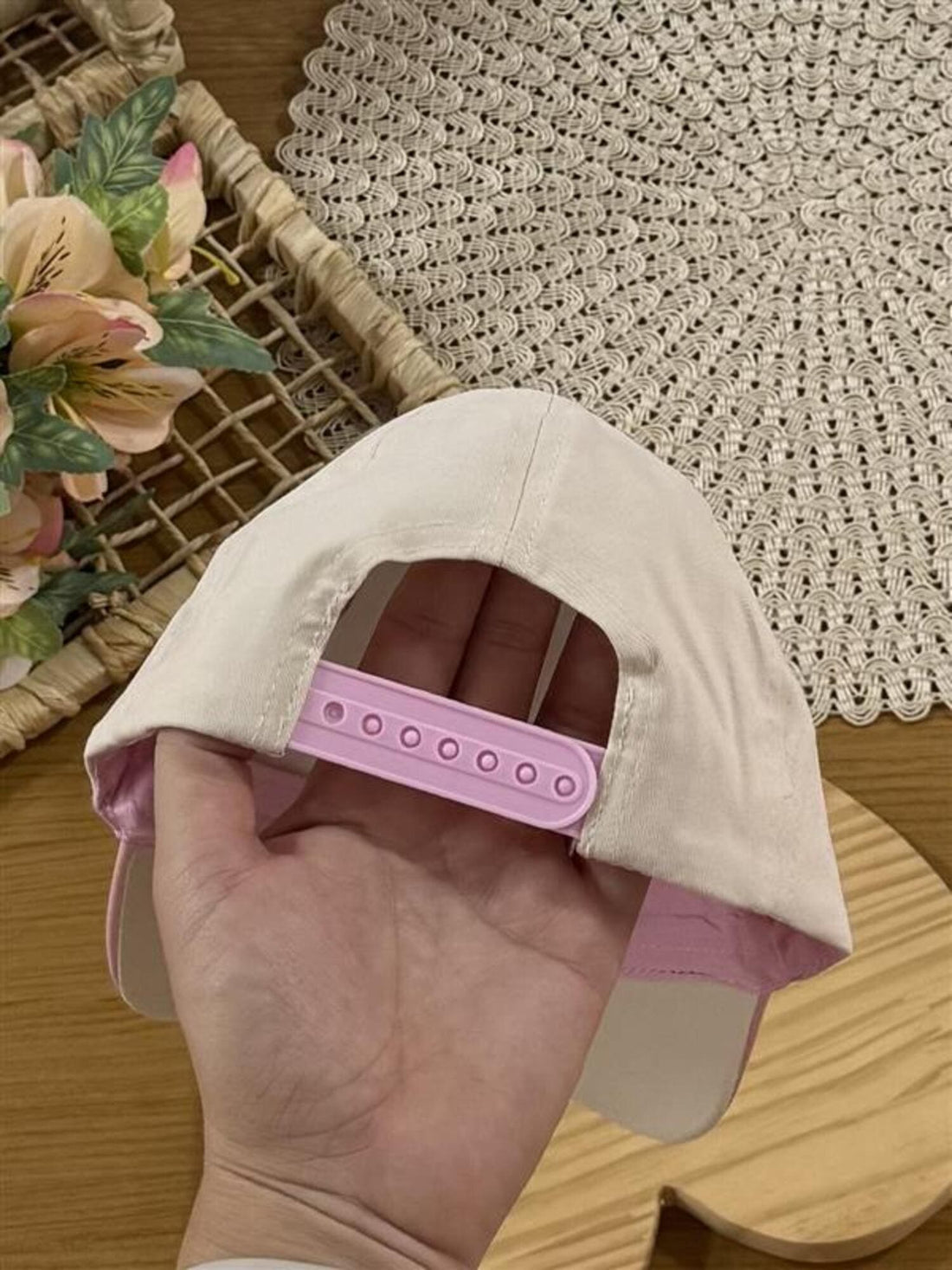 Boné Infantil Kukie Verão Bege Fashion
