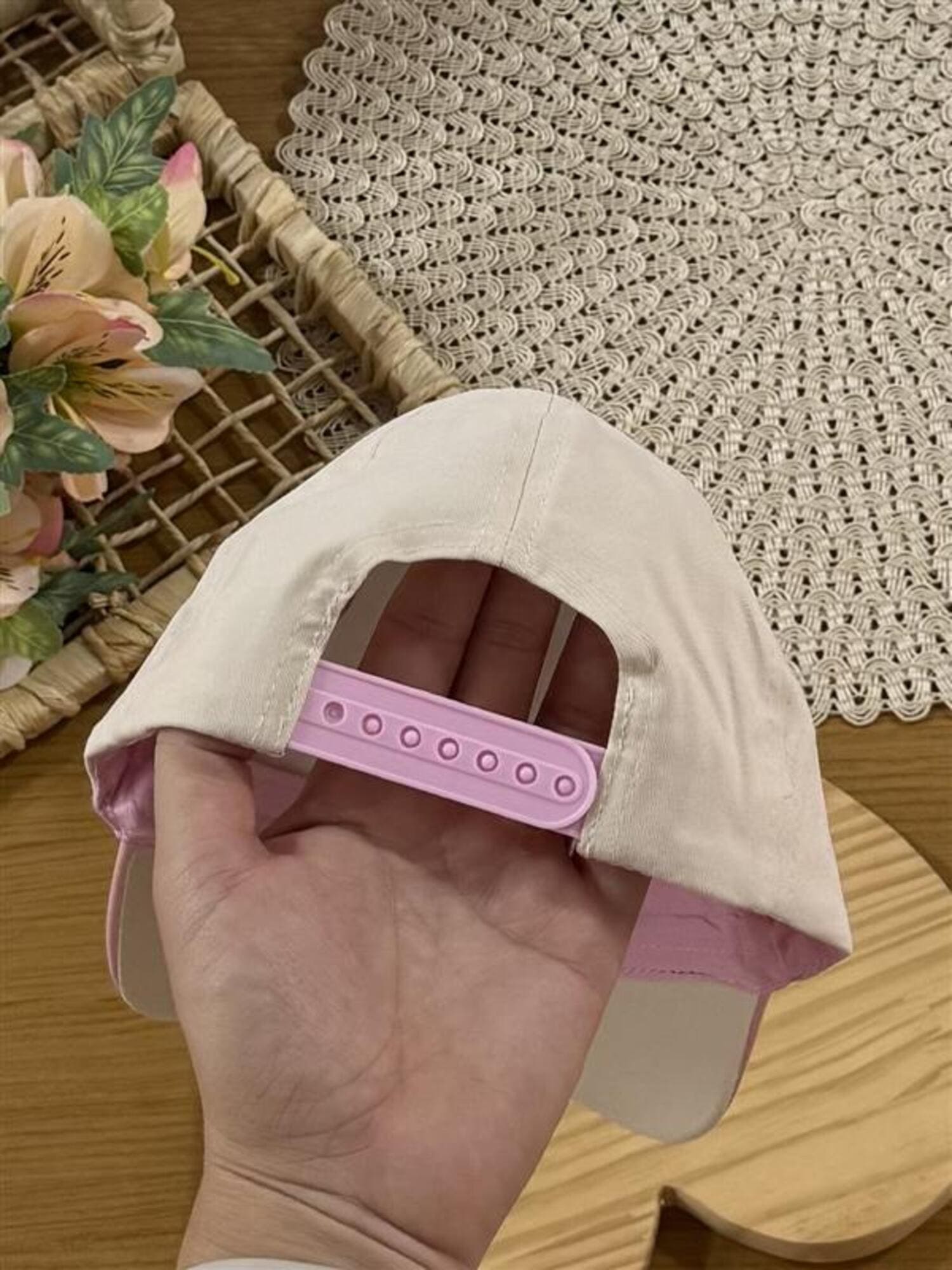 Boné Infantil Kukie Verão Bege Fashion