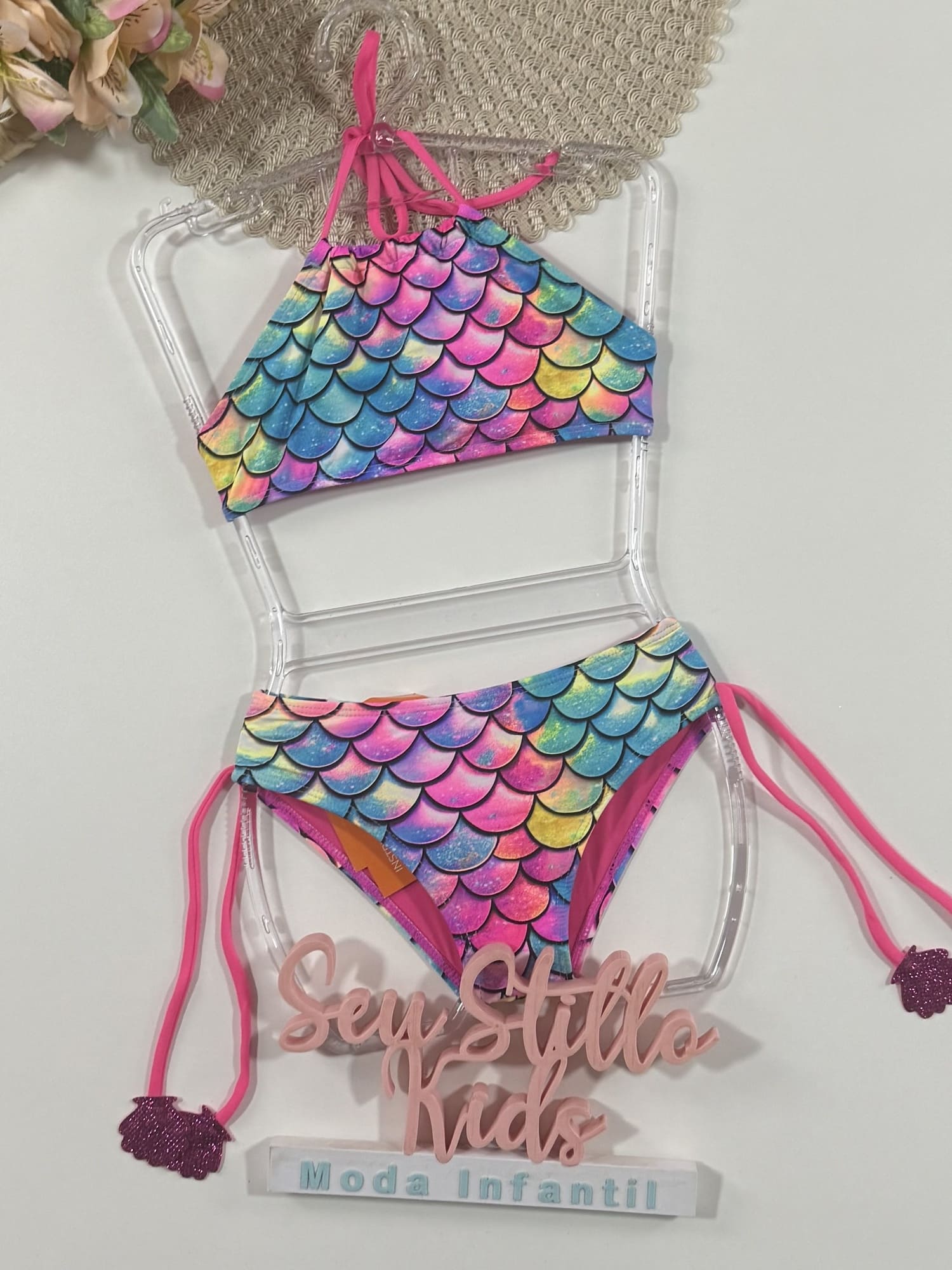 Biquíni Infantil Siri Kids Manu Est Mermaid 40171