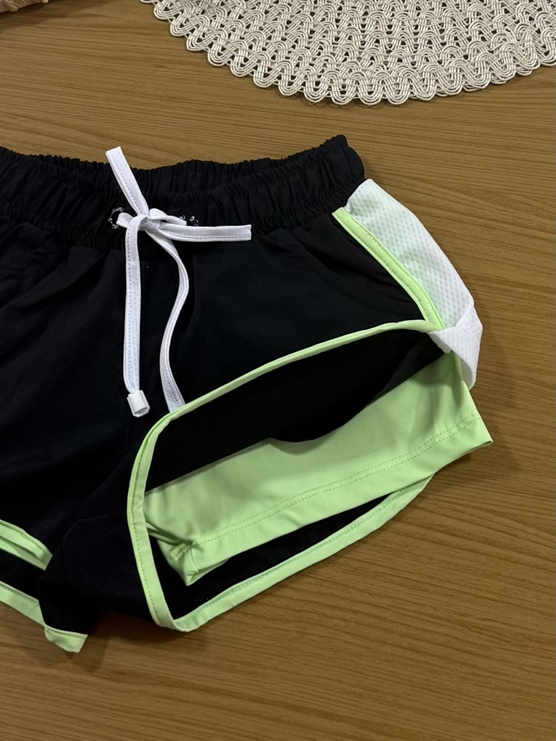 Shorts Infantil Siri Kids Sport Lorena Preto 41831