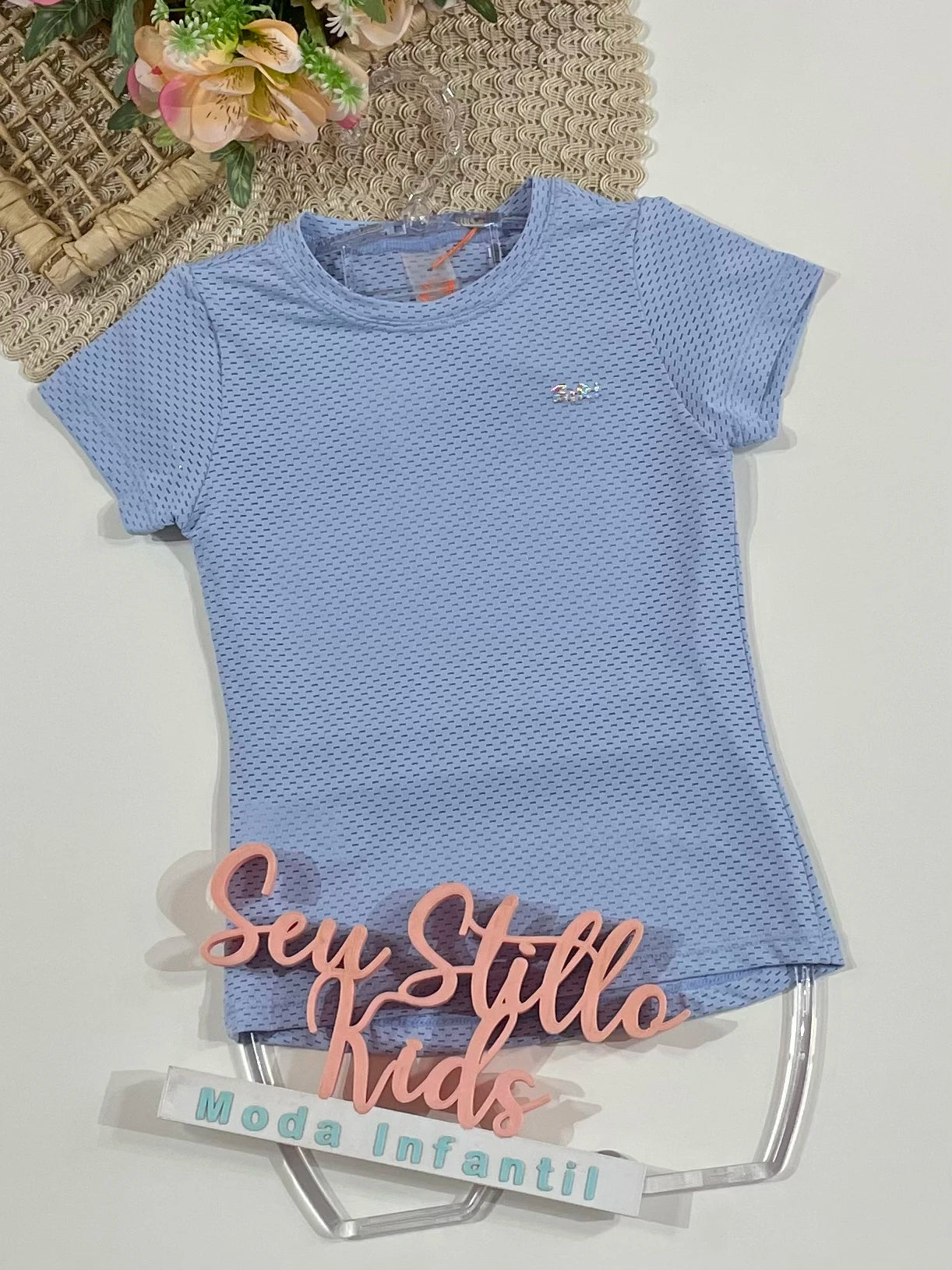 Blusa Infantil Siri Kids Sport Maria Azul 42849