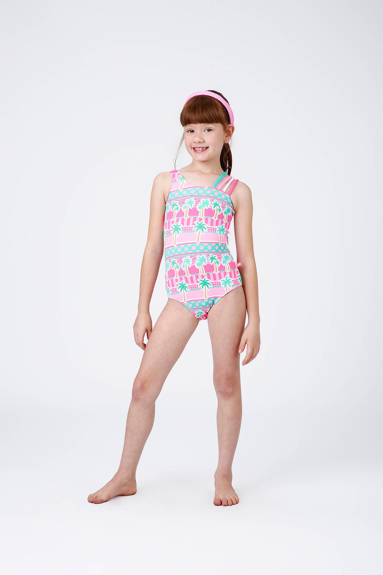 Maiô Infantil Siri Kids Rosa Elena Tropicandy 43040