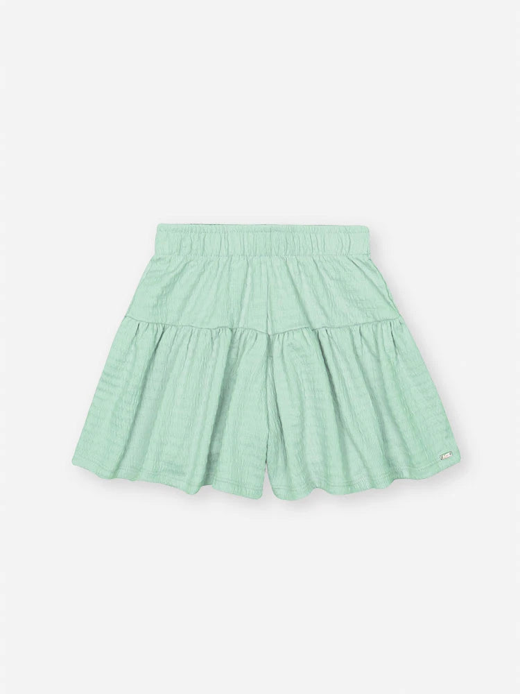 Conjunto Infantil Cinti Verão, Shorts e Blusa Verde com Acessório
