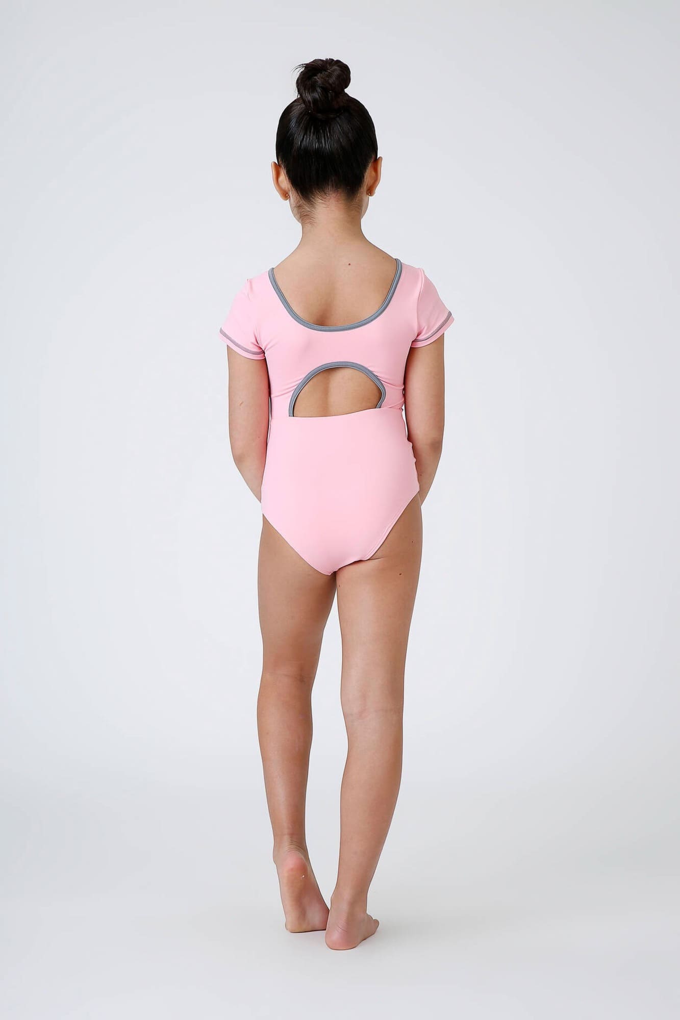 Body Infantil Siri Kids Sport Sara Ballet Rosa 42648