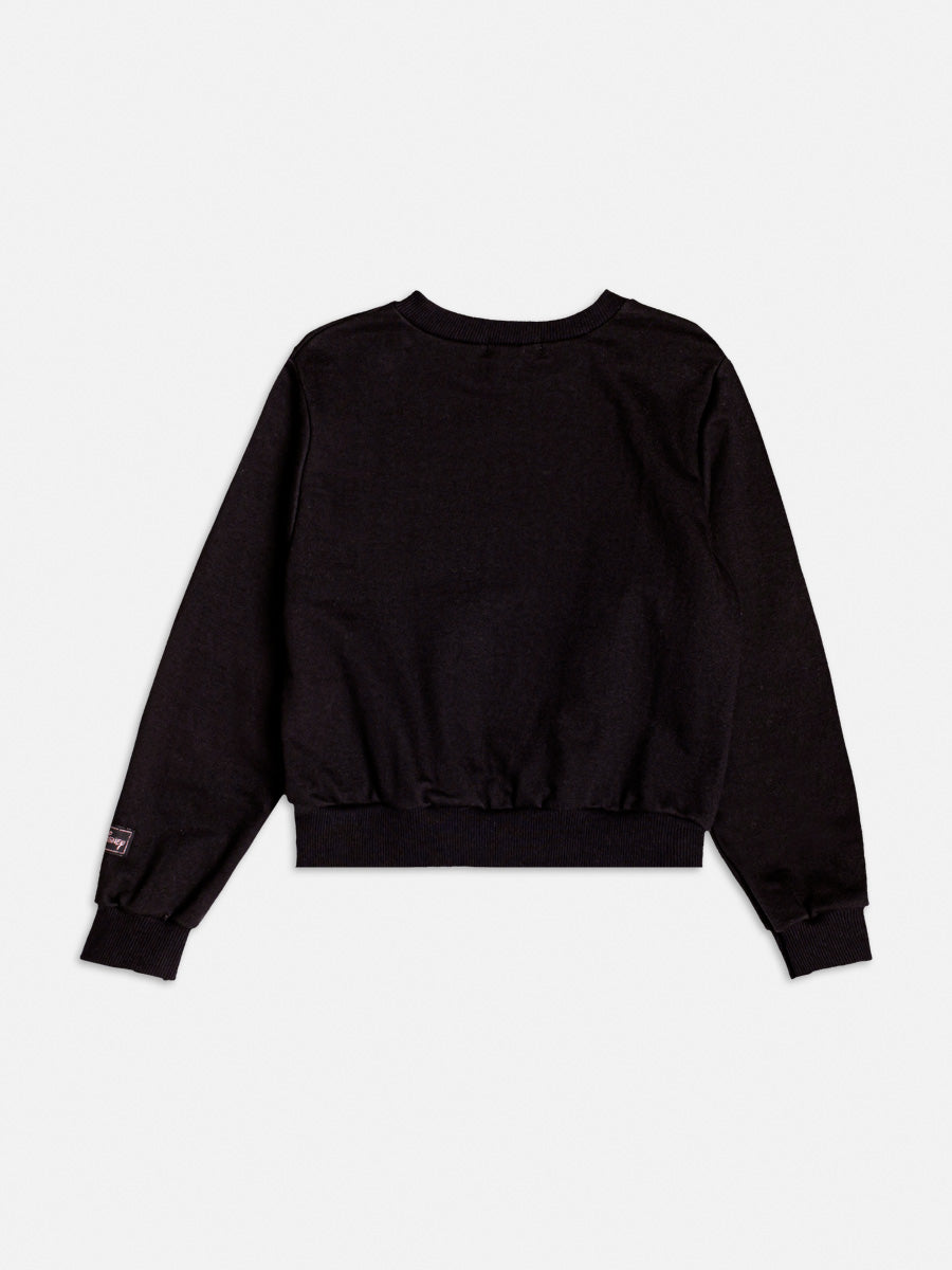 Casaco Infantil Momi Inverno Preto Dumbo Disney