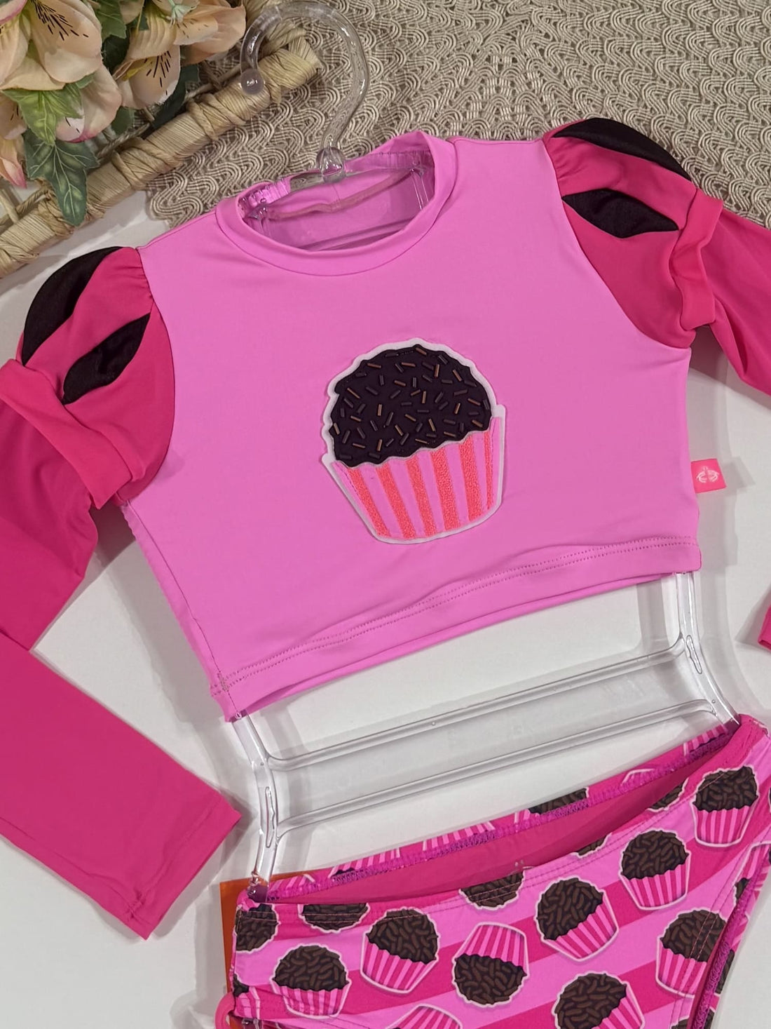 Biquíni Infantil Siri Kids Aurora Brigadeiro 40045