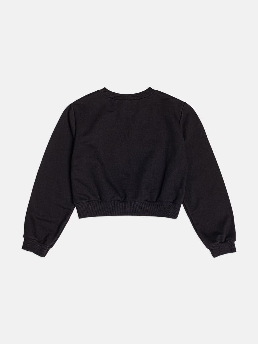 Vestido Infantil Momi Inverno com Casaco Preto Daisy Disney