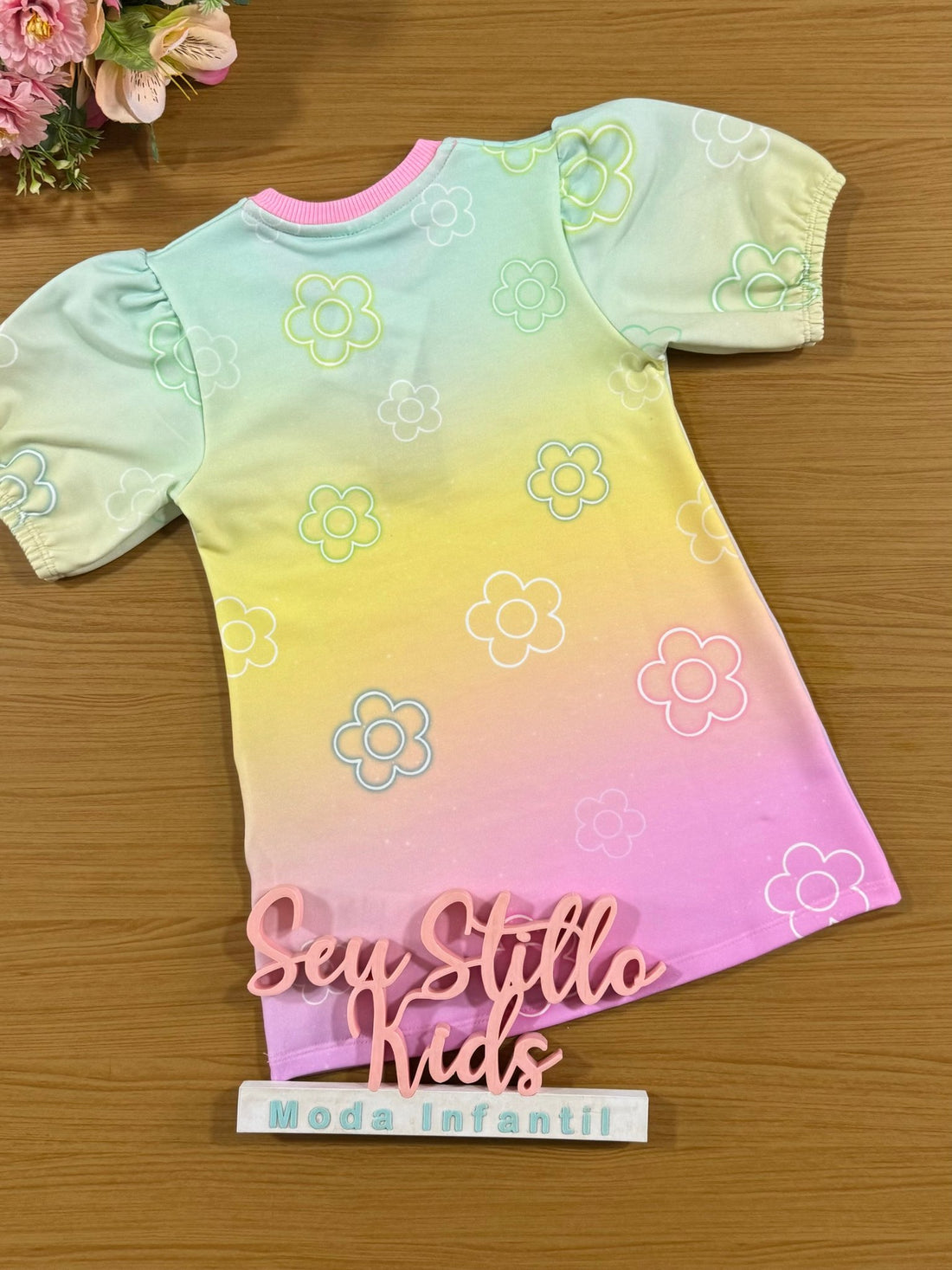 Vestido Infantil Catavento Verão Menina Love